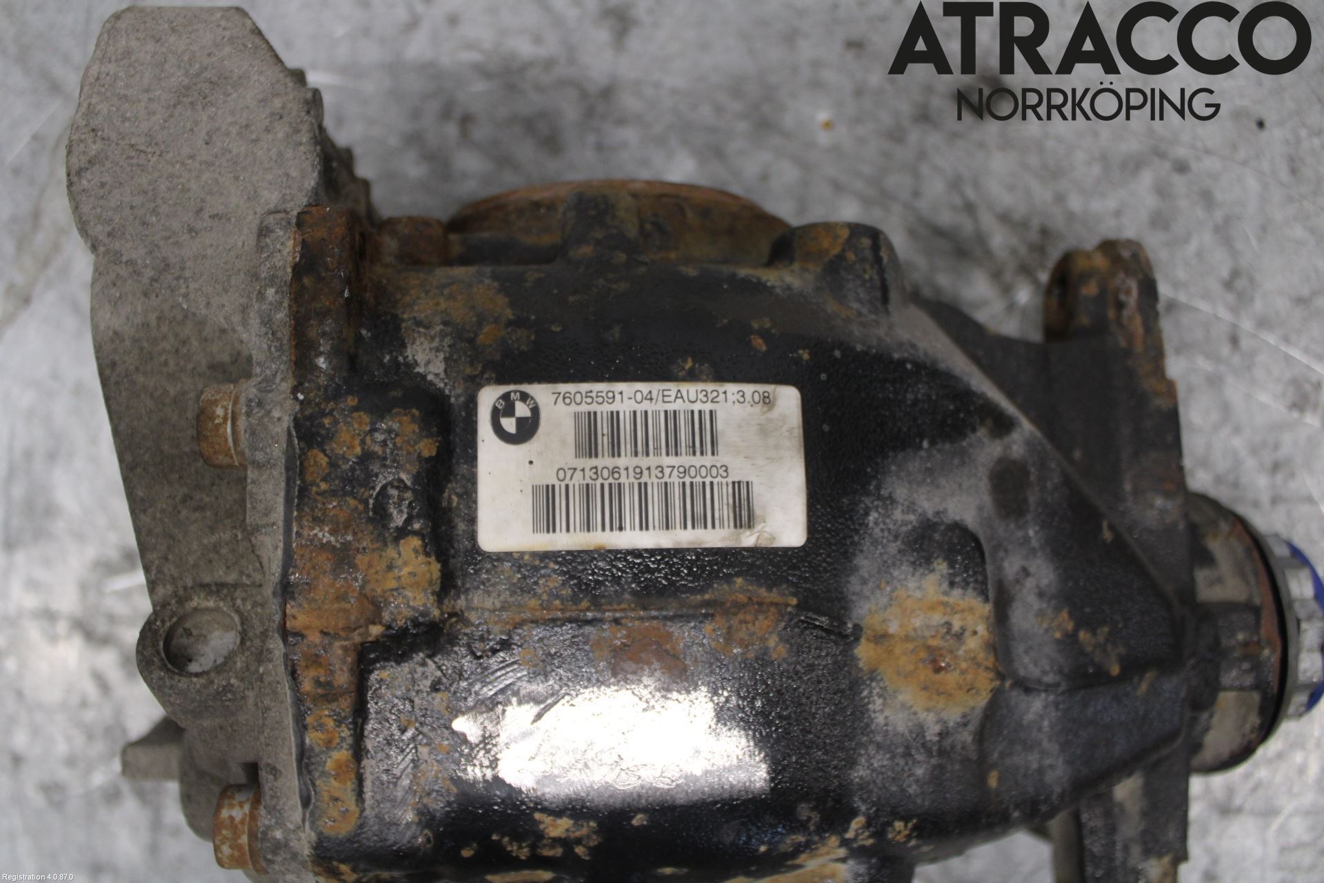 BMW 3 GT F34 13-19 Bakaksel Kardang Bak -Diff