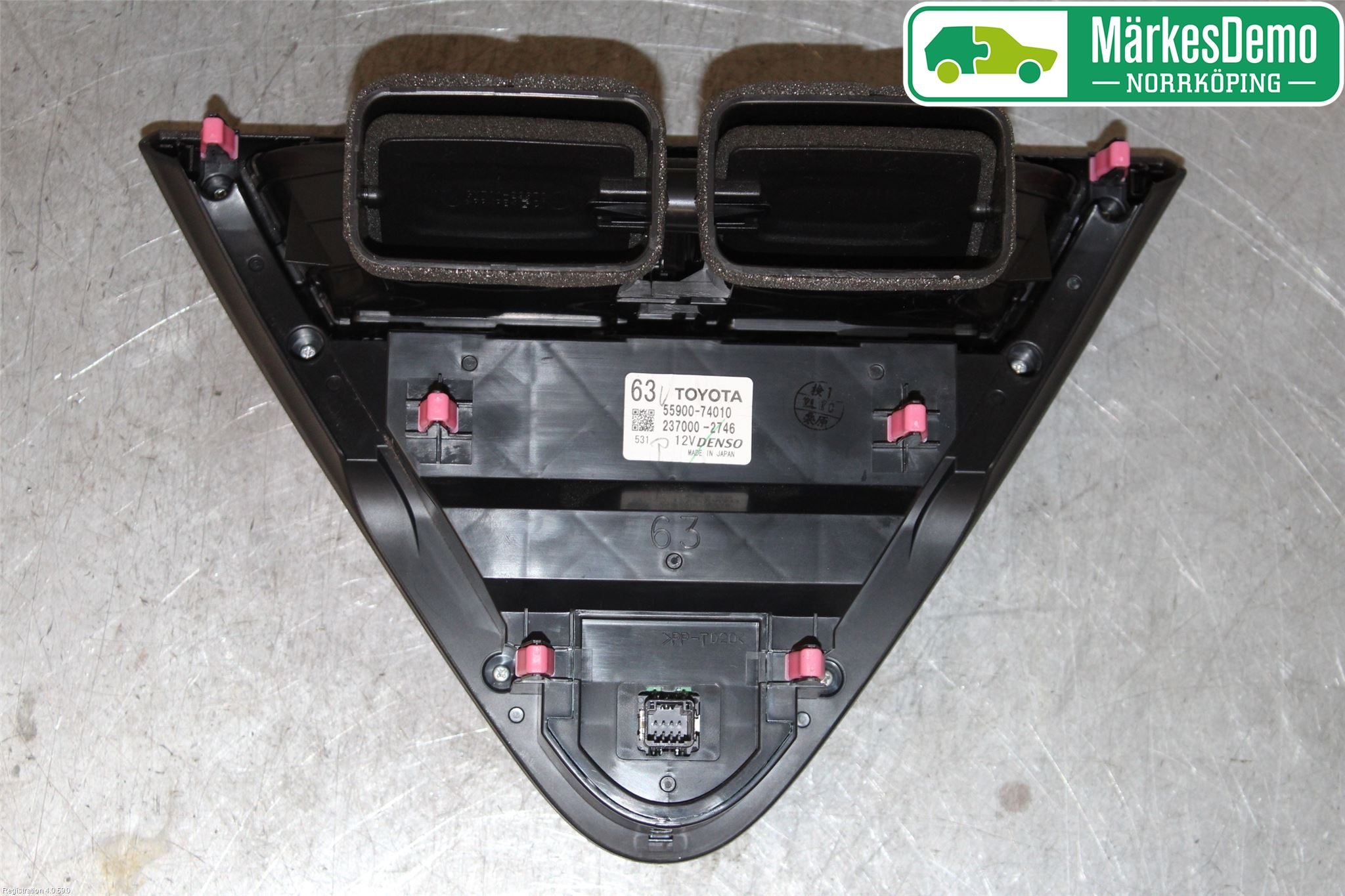 Toyota iQ Varme Ac Betjening-Display
