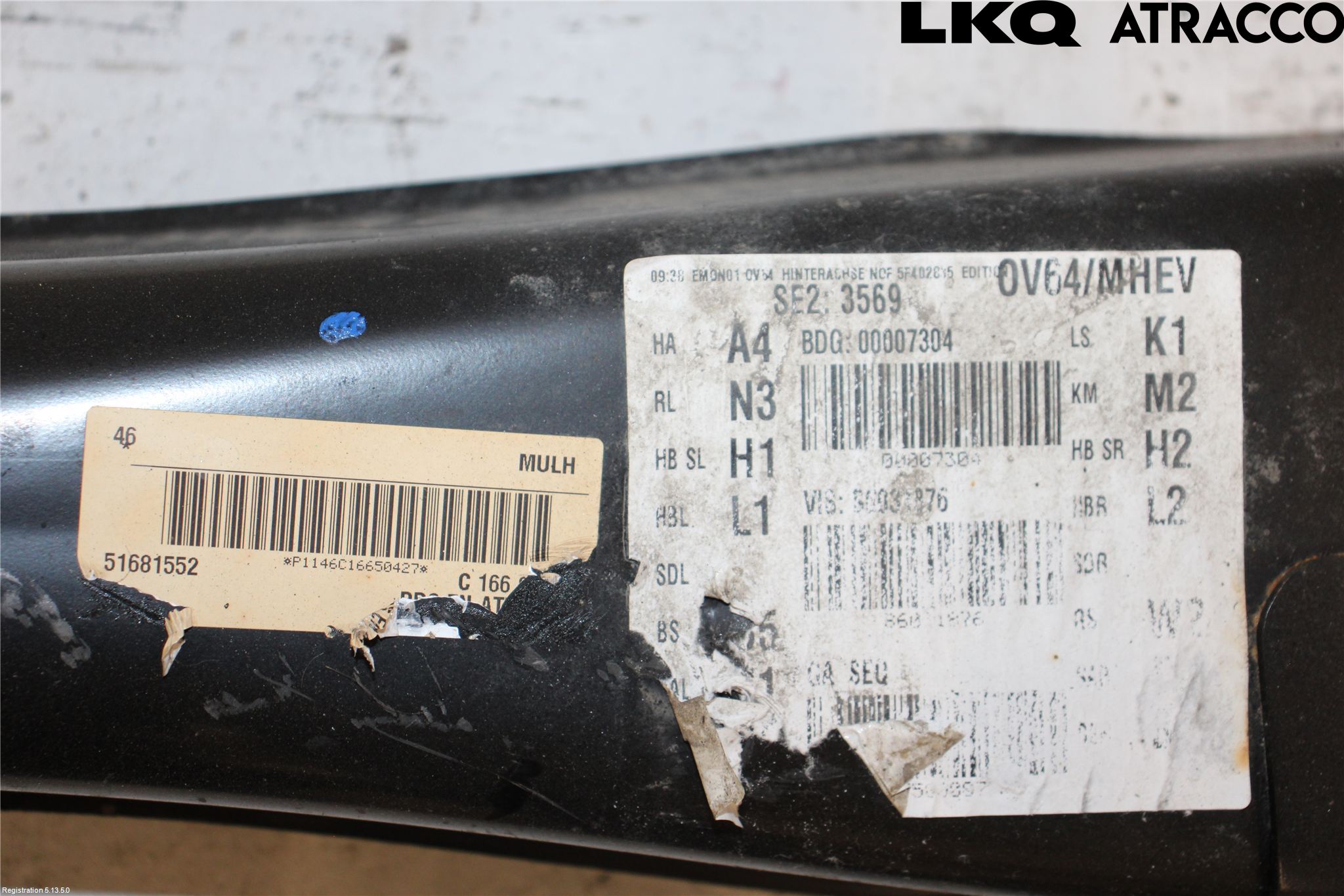 Opel GRANDLAND X 18- Bakaksel