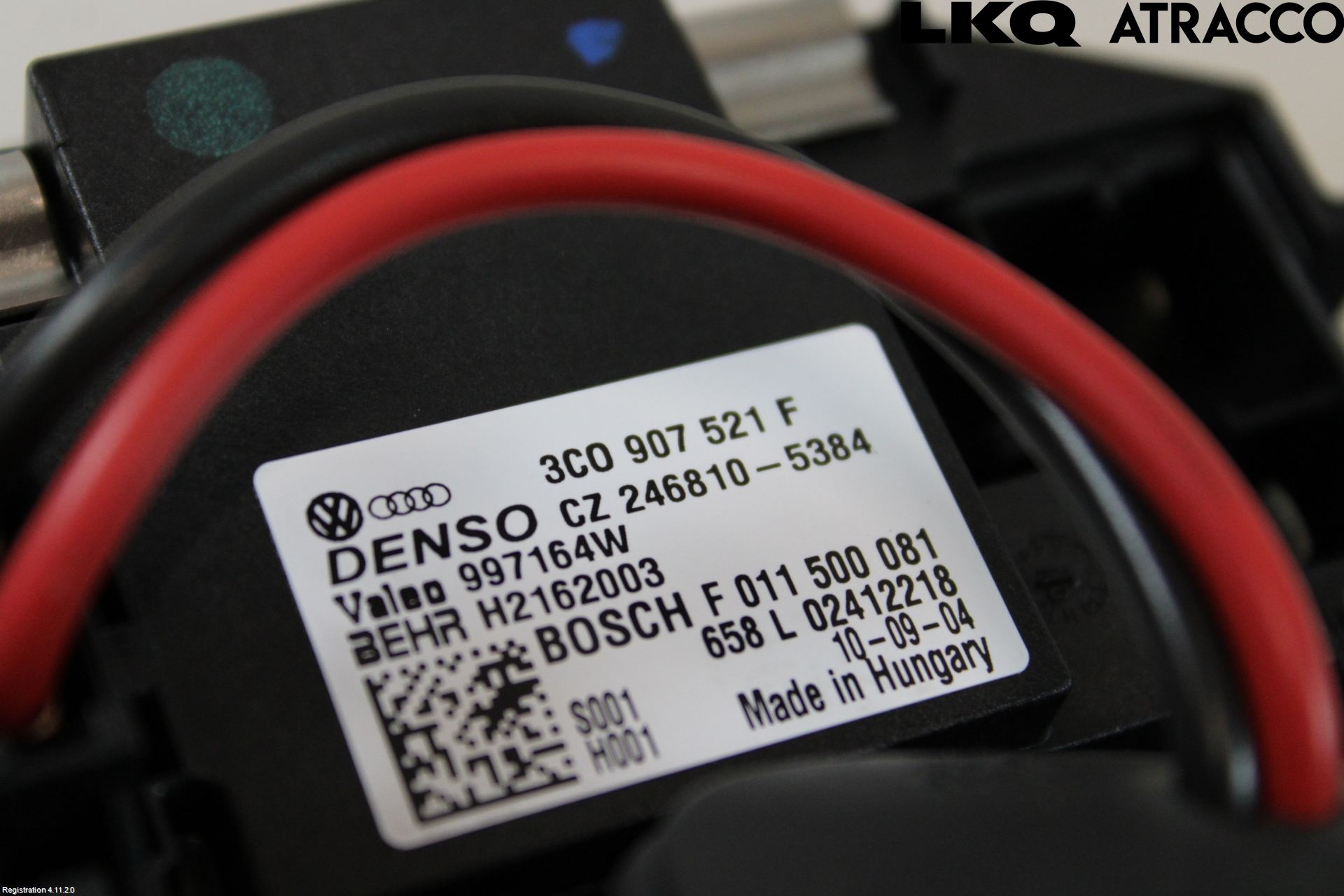 Audi TT/TTS 07-14 Varmeapparat Viftemotor