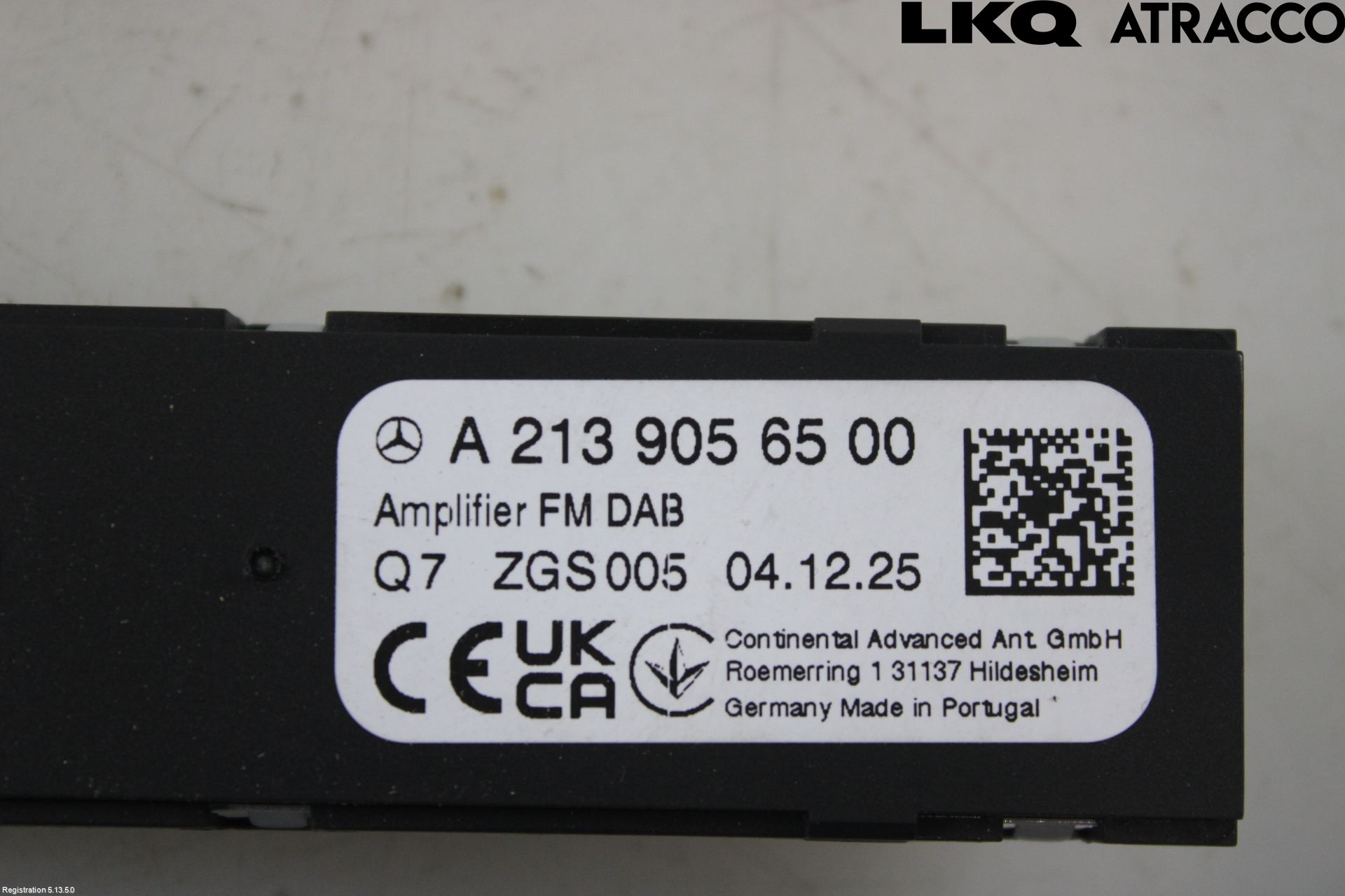 Mercedes-Benz MB EQA (H243) 21- Stereo Antenneforsterker