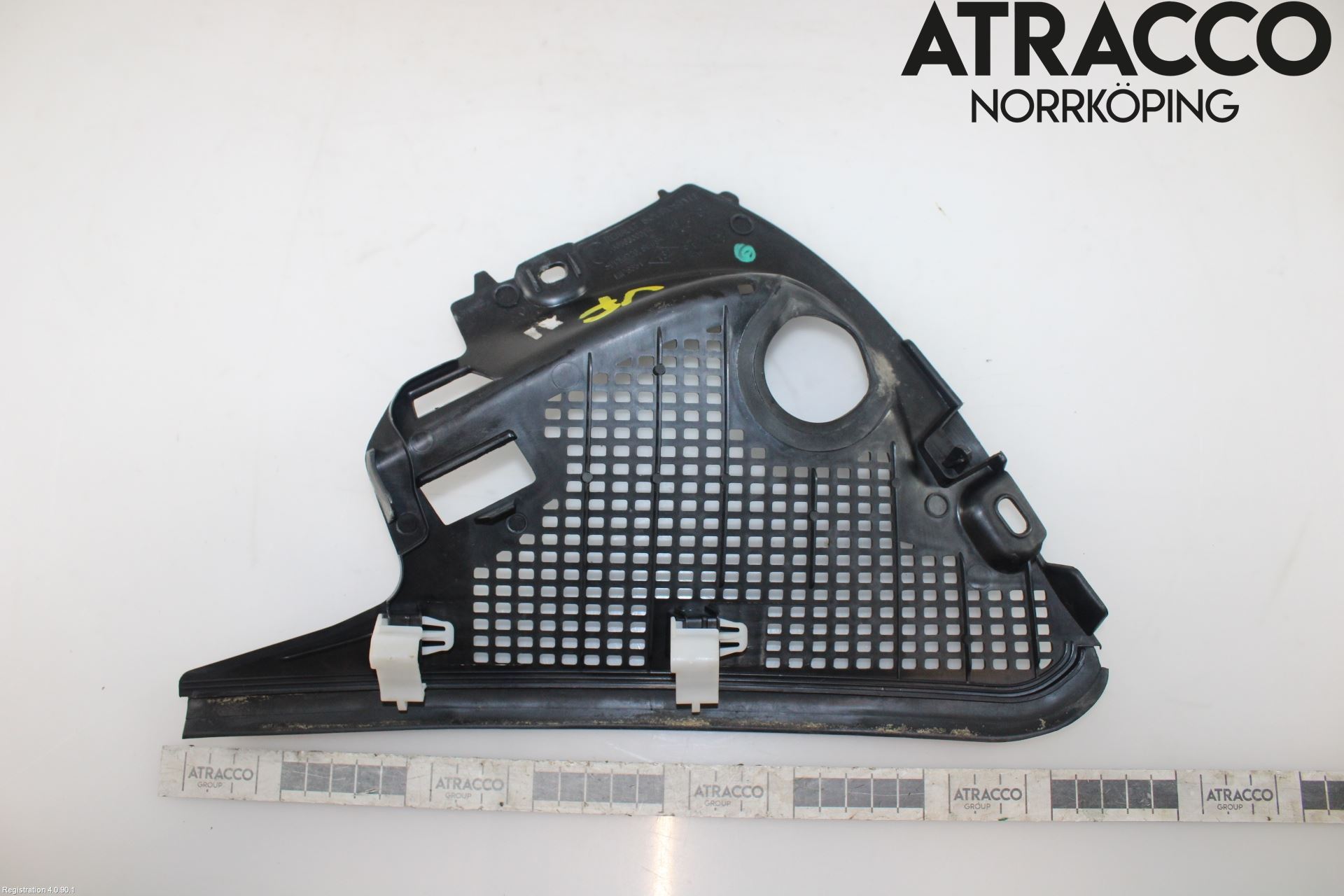 Renault SCÉNIC III / GRAND SCÉNIC 09-16 Visker Deksel-Grill-Under Frr