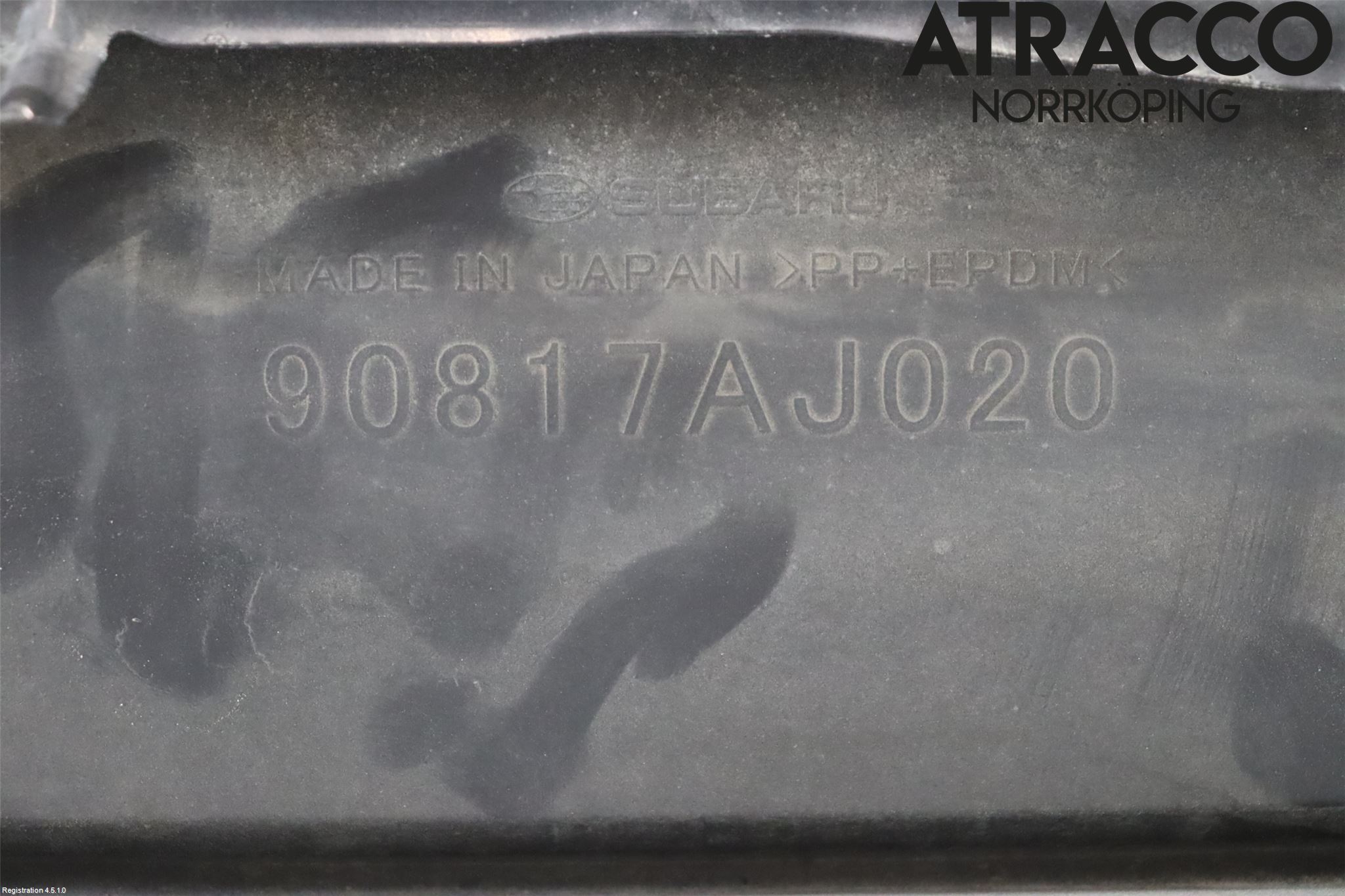 Subaru LEGACY 10-14 Panser Luftinntak Oppå