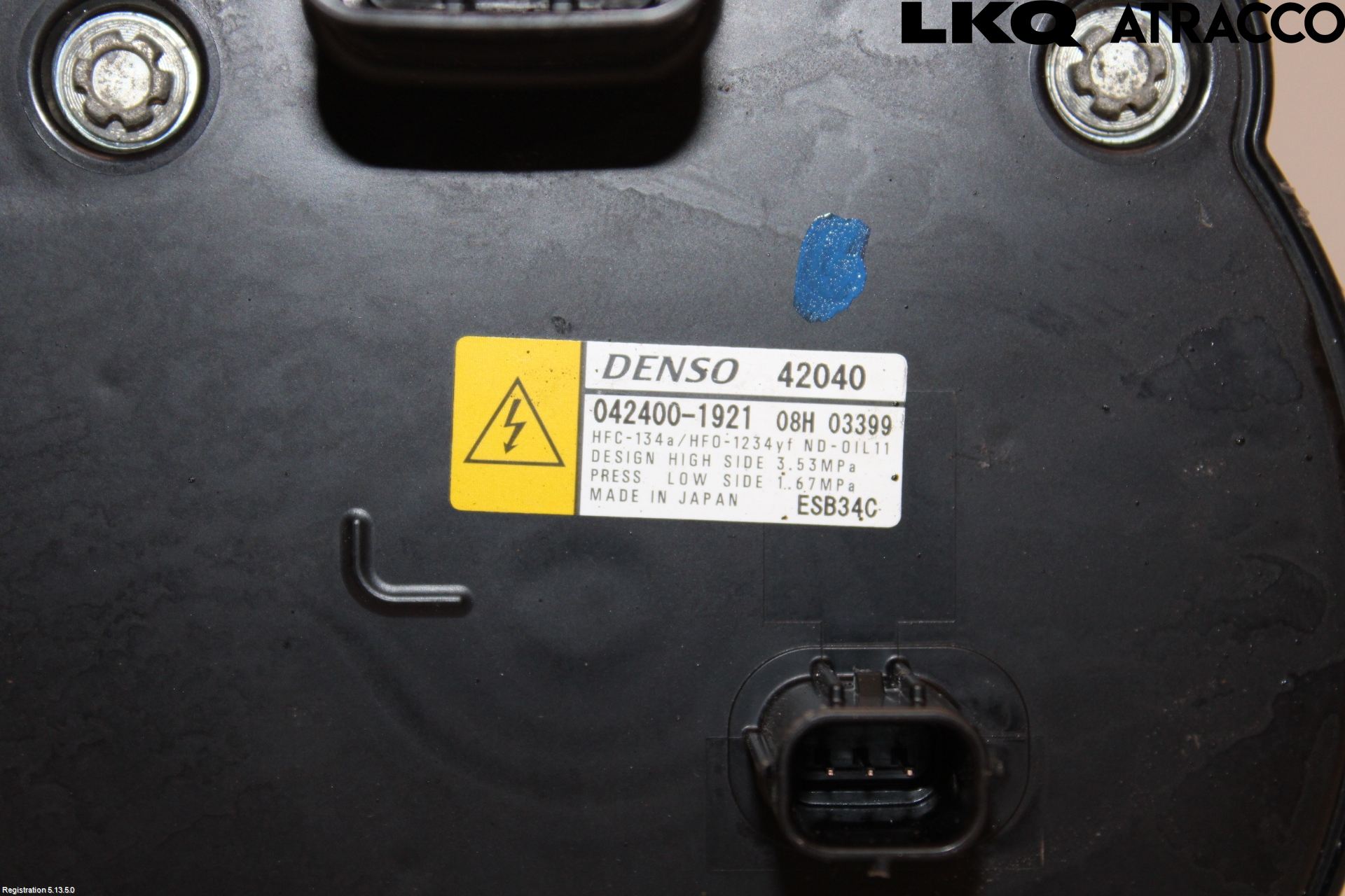 Lexus NX 340h/450h+ 21- Varme Ac Kompressor