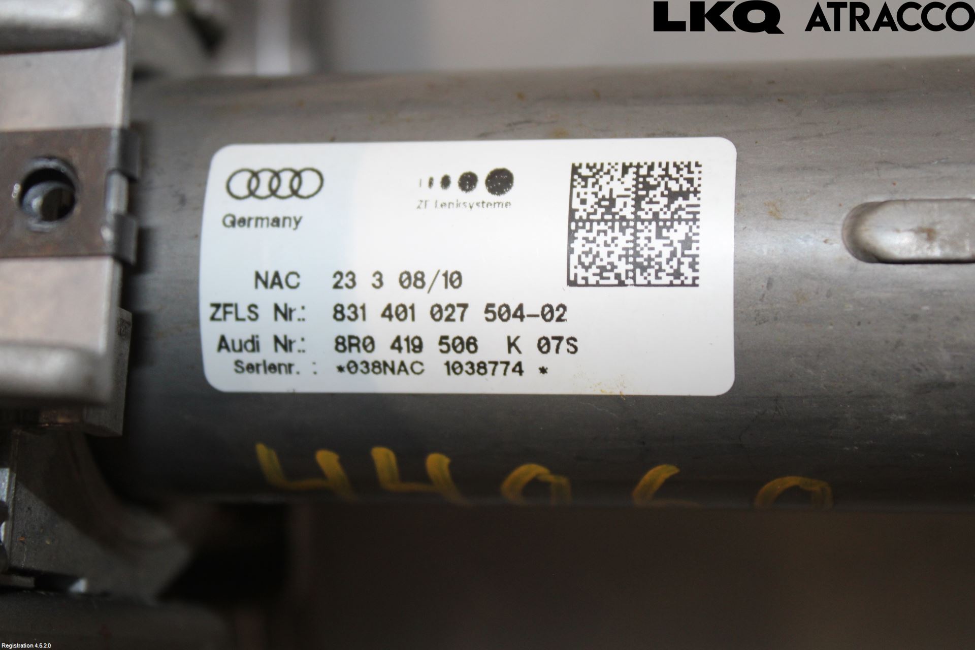 Audi Q5 09-16 Rattakselaggregat Justerbart