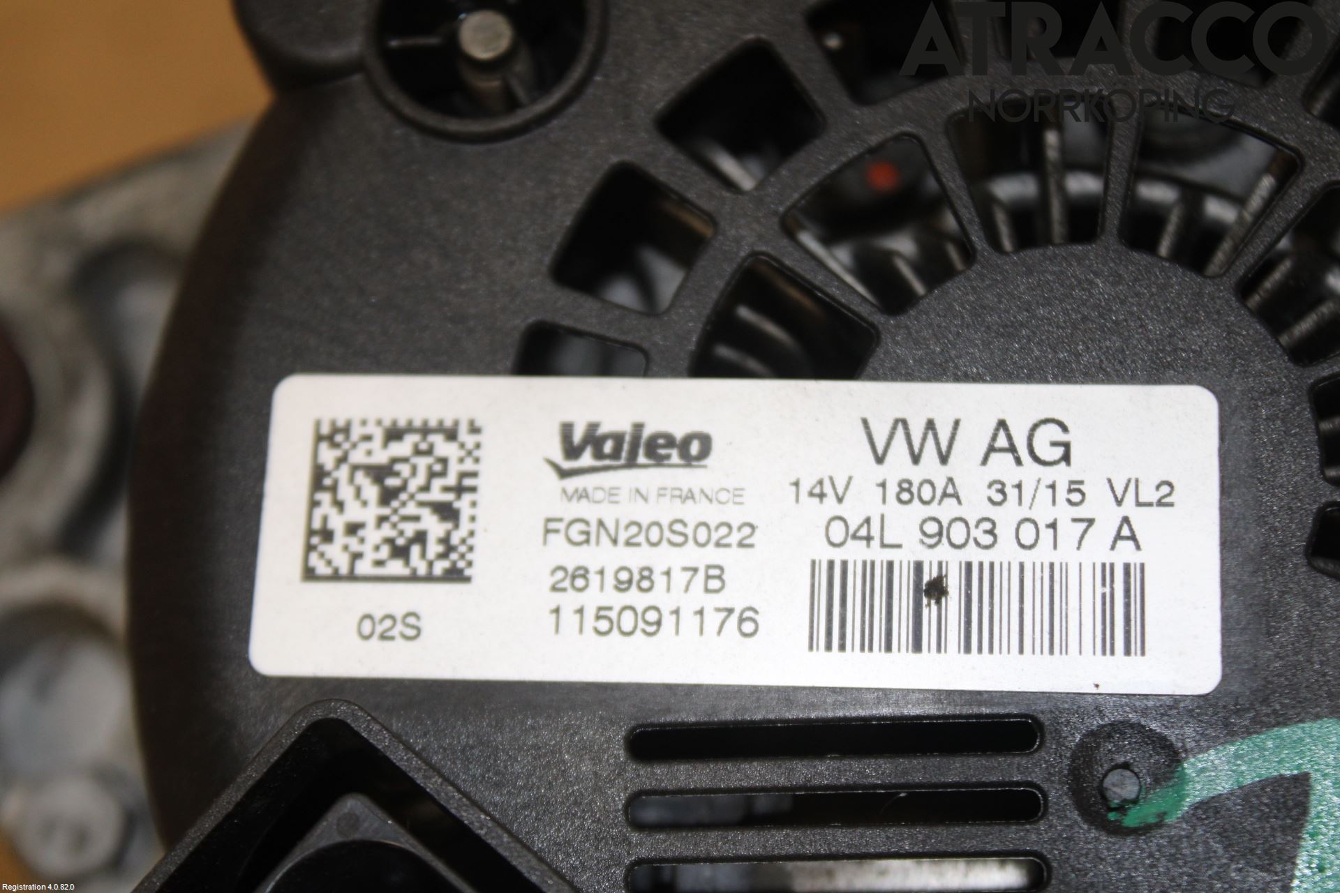 Audi A4 12-15 Dynamo