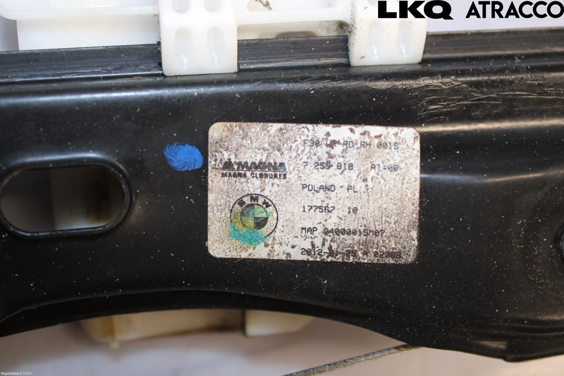 BMW 3 F30/F31/F80 12-19 Vindusheis El Komp