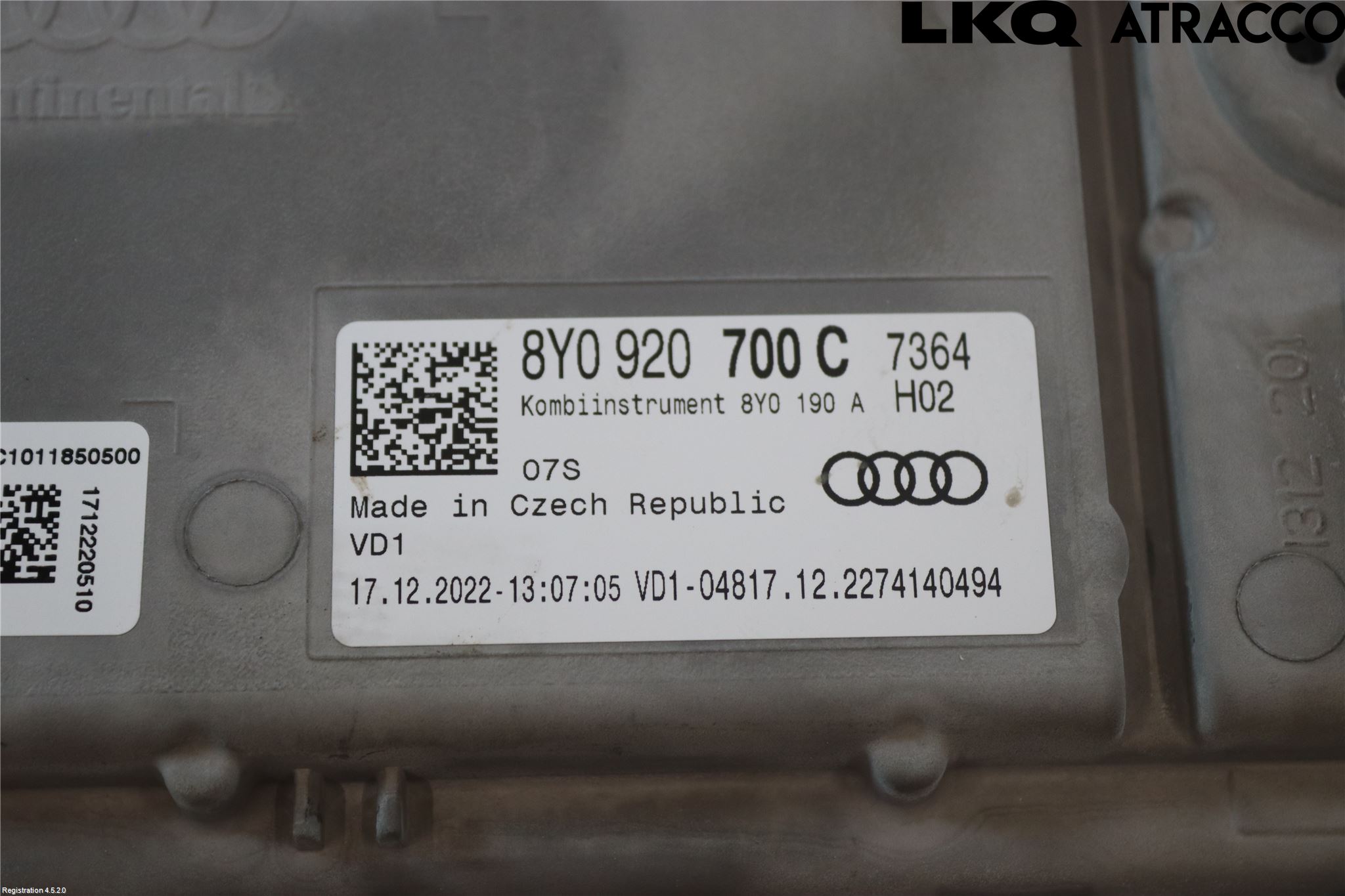 Audi A3/S3 8Y 21- Instr Kombinert