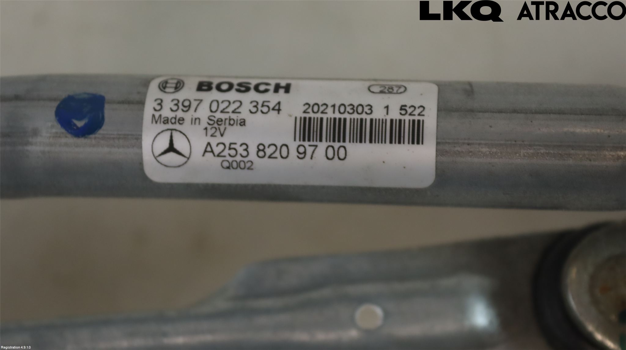 Mercedes-Benz MB EQC (N293) 20- Viskeroverføring Frontrute