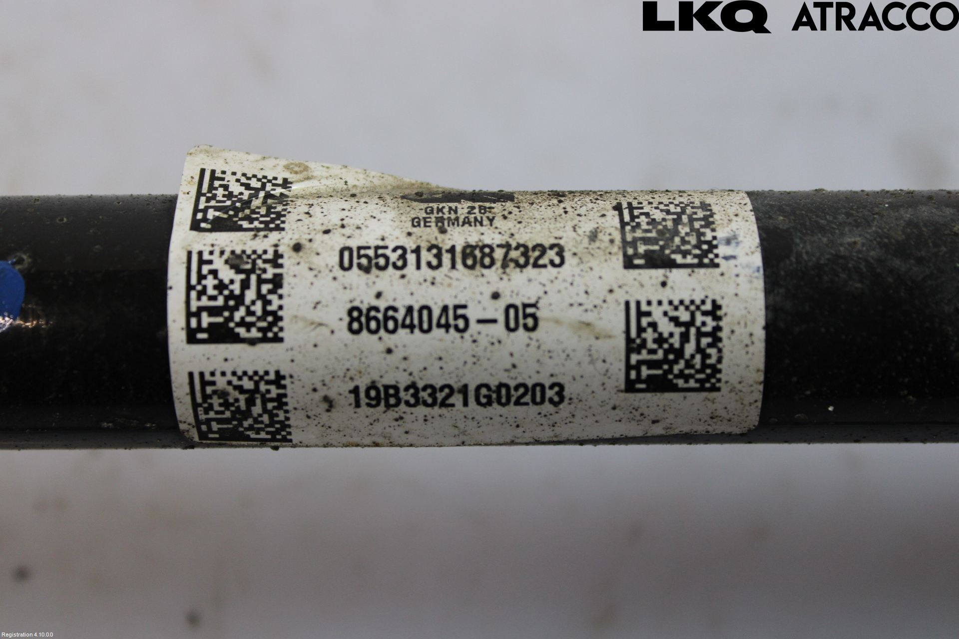 BMW 5 G30/G31/F90 17-23 Drivaksel Bak Kompl Venstre