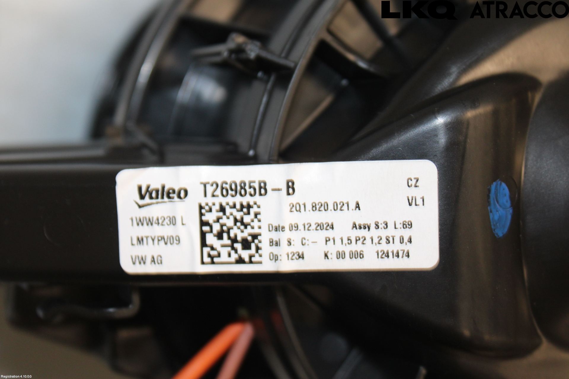 Skoda FABIA 22- Varmeapparat Viftemotor