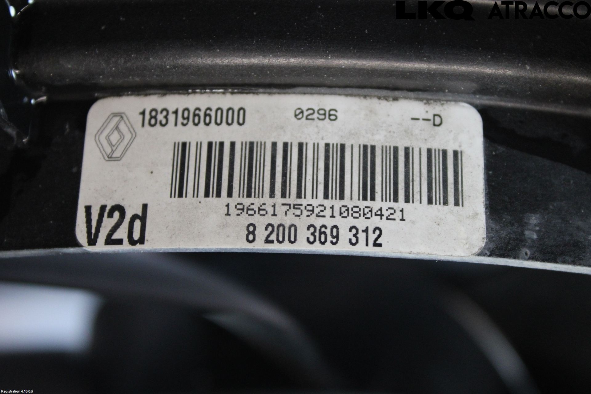 Renault TWINGO II 07-16 Kjølevifte Elektrisk