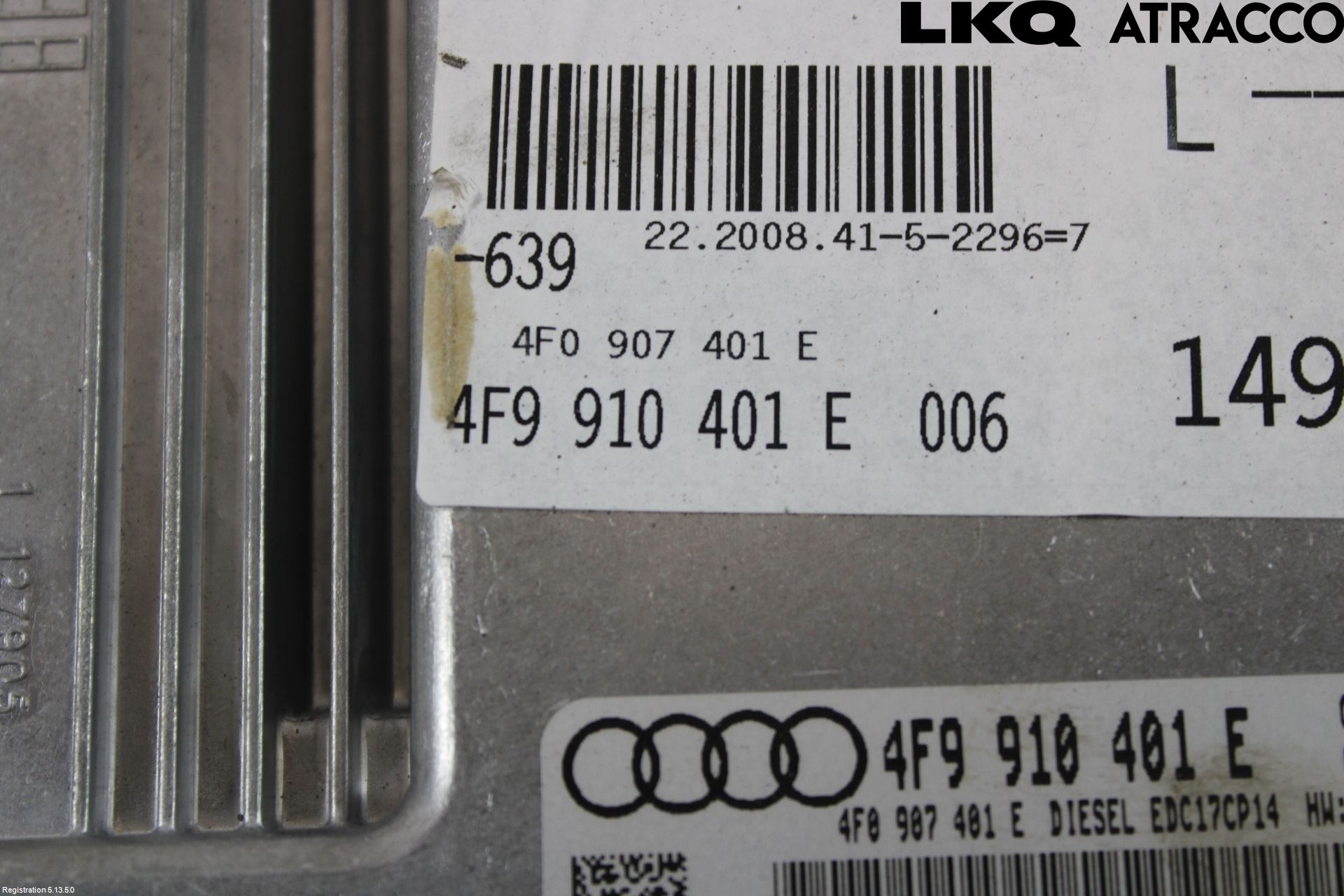 Audi A6/S6     05-11 Styreenhet Dieselpumpe
