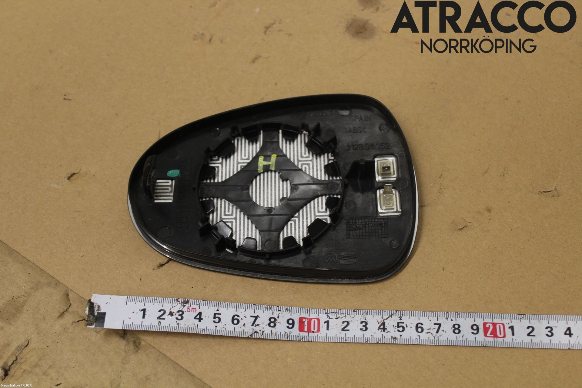 Seat LEON 06-12 Speil Glass H
