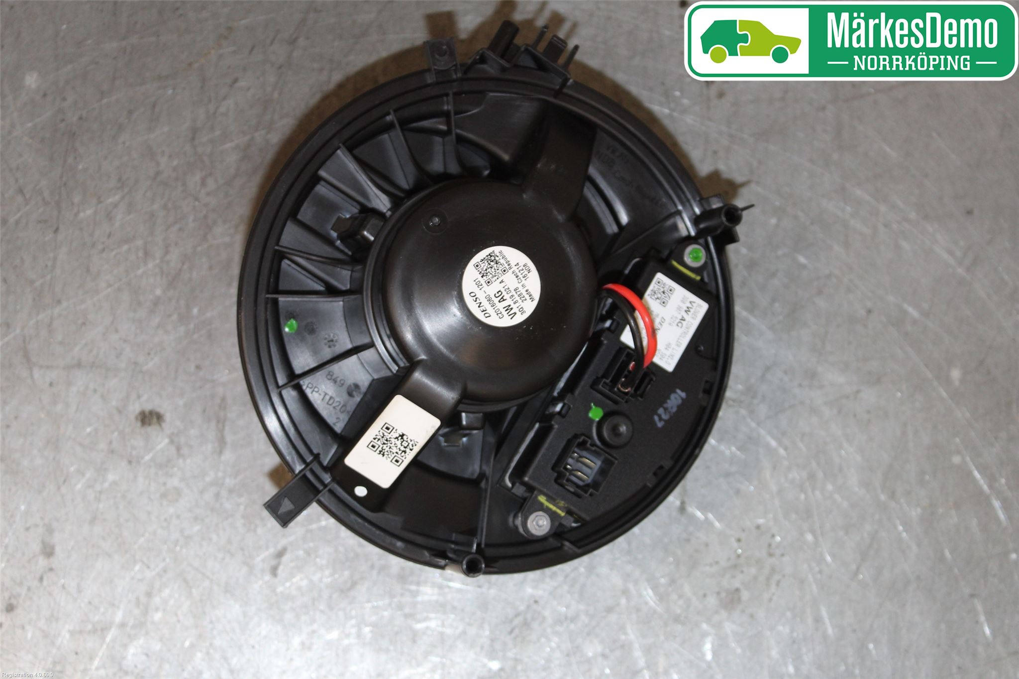 Volkswagen VW PASSAT 15-19 Varmeapparat Viftemotor