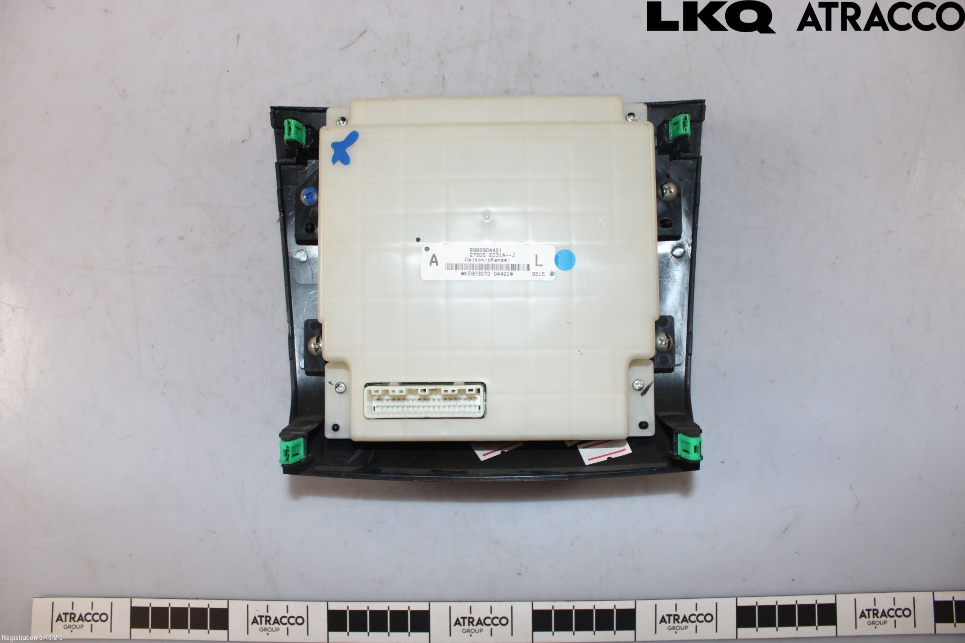 Isuzu D-MAX Varmeapparat Panel(Regulering)