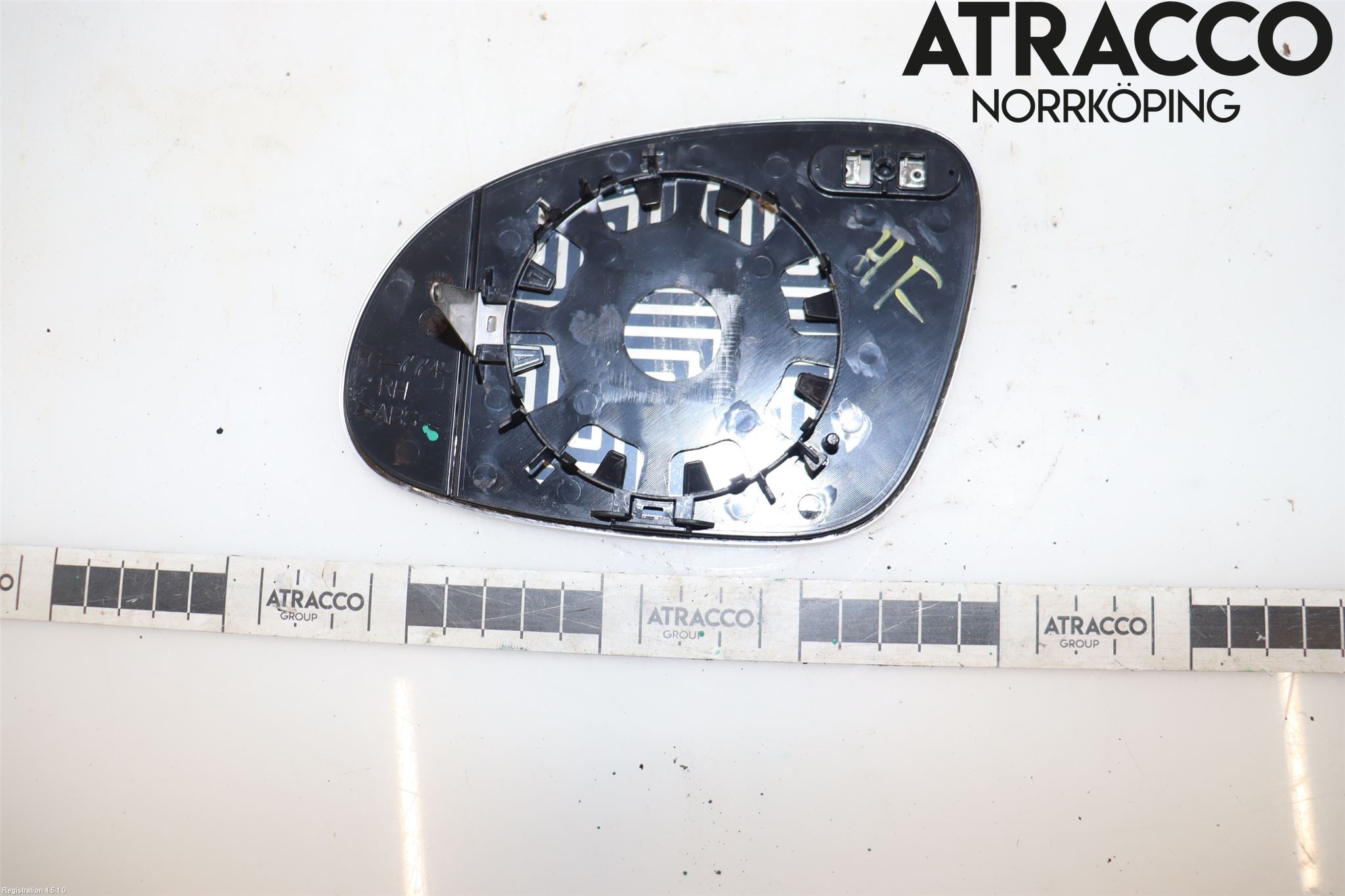 Volkswagen VW GOLF V 04-09 Speil Glass H