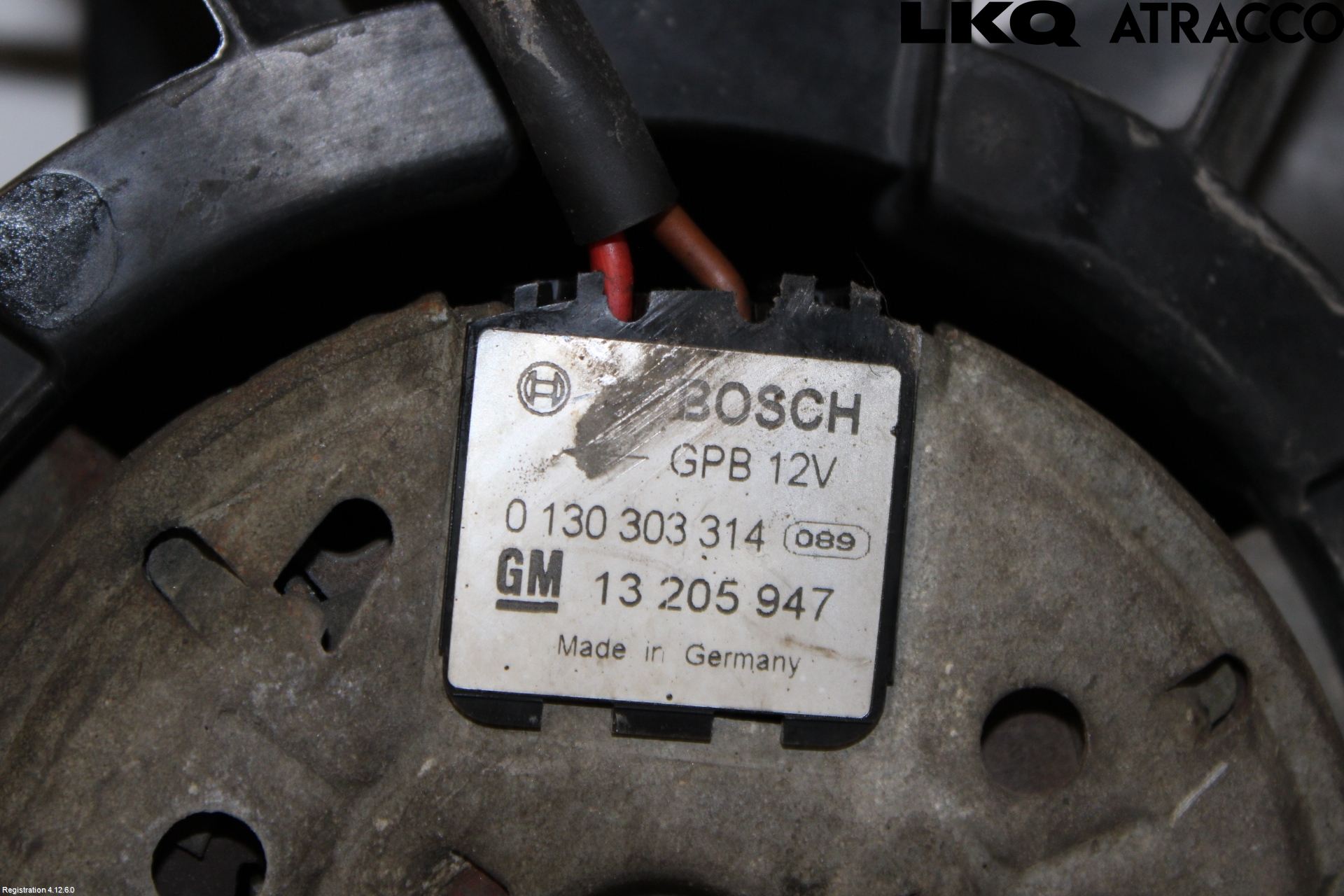 Opel ASTRA H 04-12 Kjølevifte Elektrisk