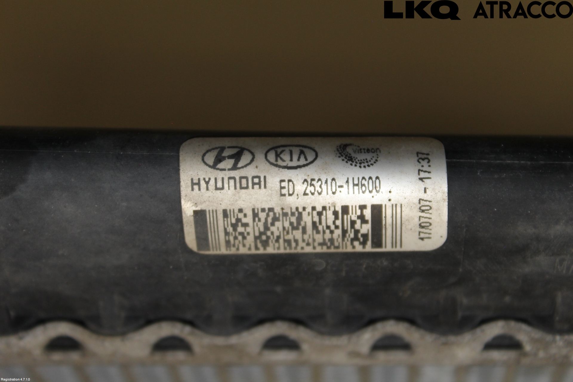 Kia CEED 06-12 Radiator Manuell