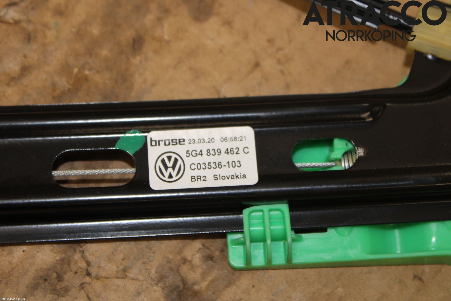 Volkswagen VW GOLF / E-GOLF VII 13-20 Vindusheis El Komp