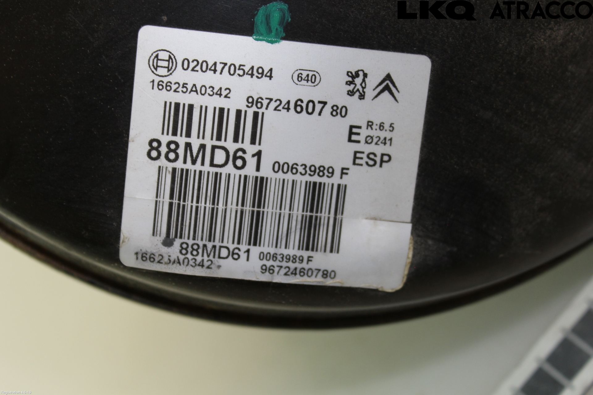 Citroen C3 10-17 Bremseservo