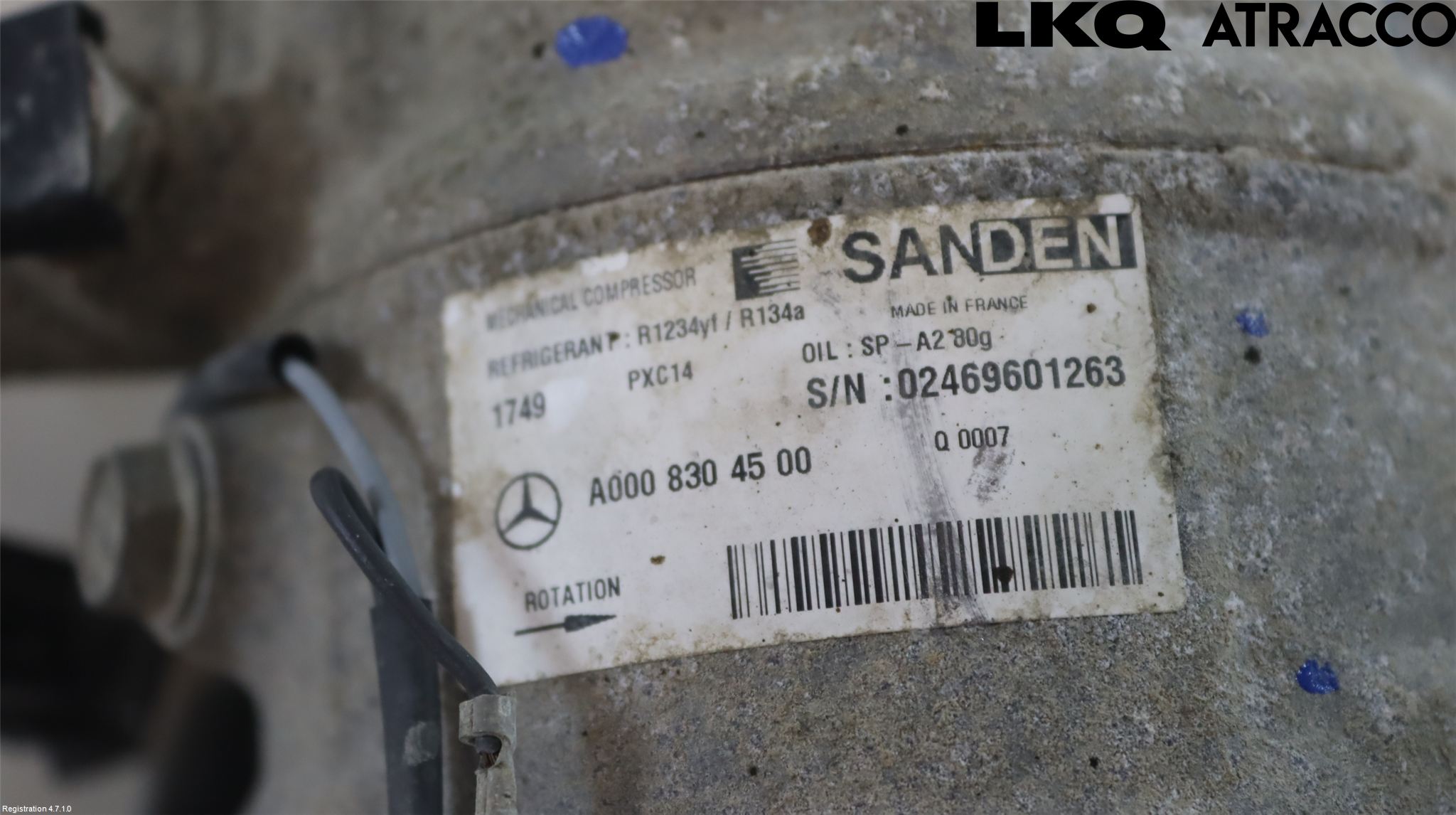 Mercedes-Benz MB VITO/V-KLASS (W640,W447,W448) 14- Varme Ac Kompressor