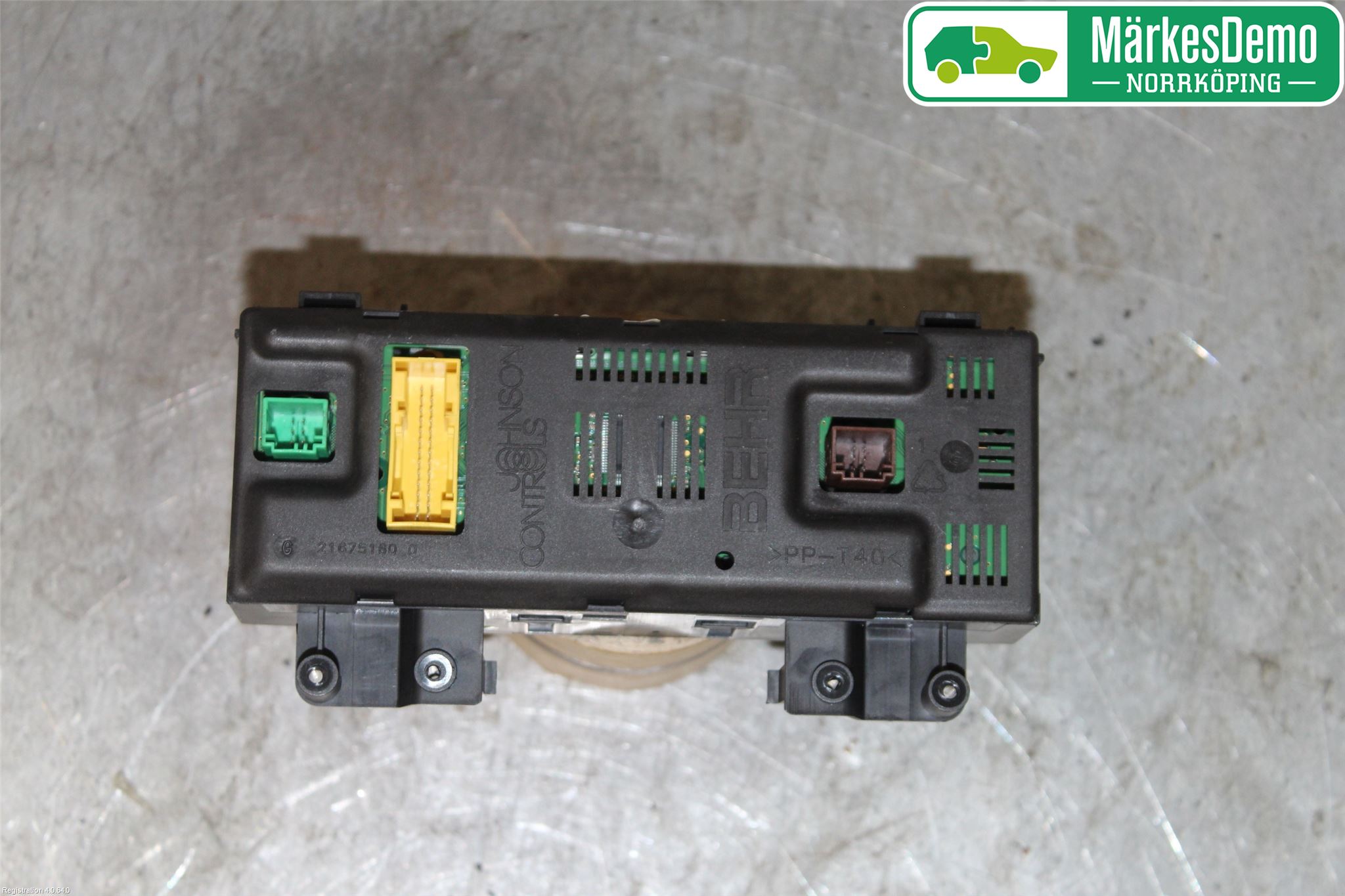 Peugeot 307     05-08 Varmeapparat Panel(Regulering)