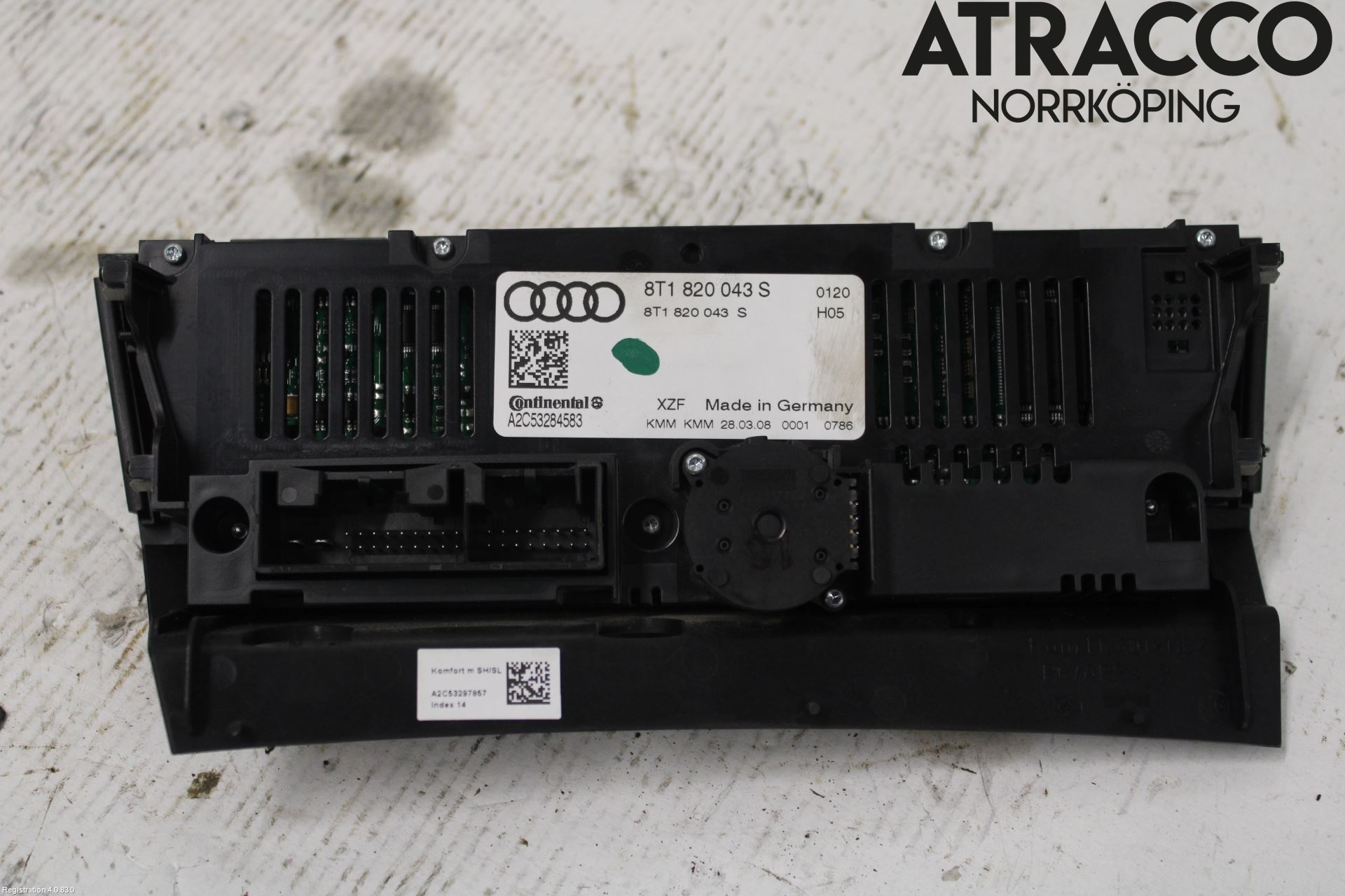 Audi A5 07-16 Varmeapparat Panel(Regulering)