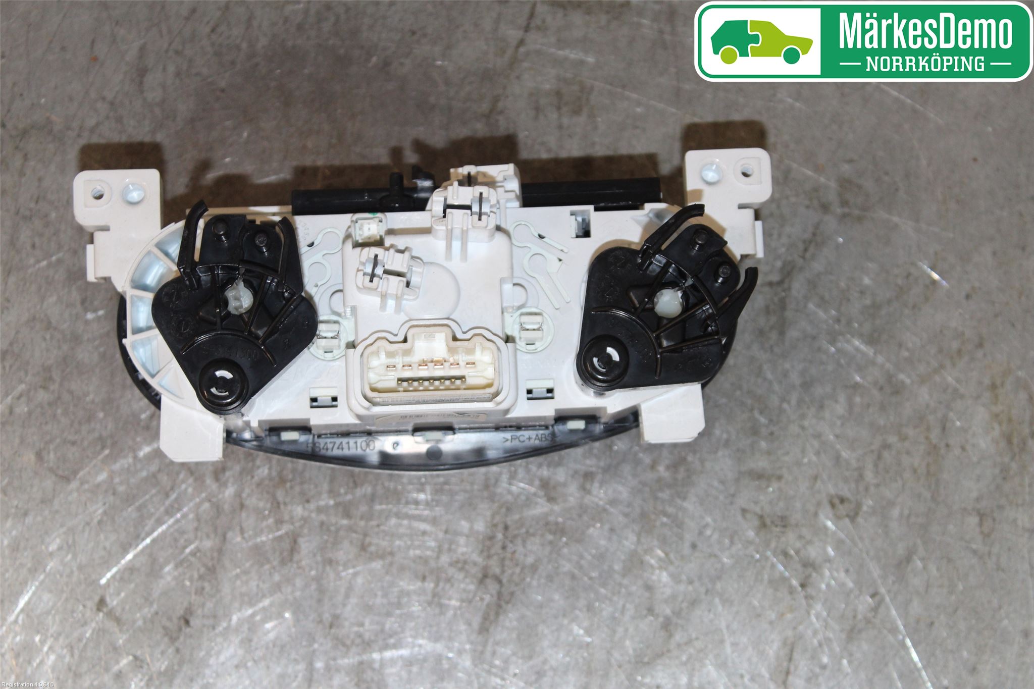 Dacia SANDERO 09-13 Varmeapparat Panel(Regulering)
