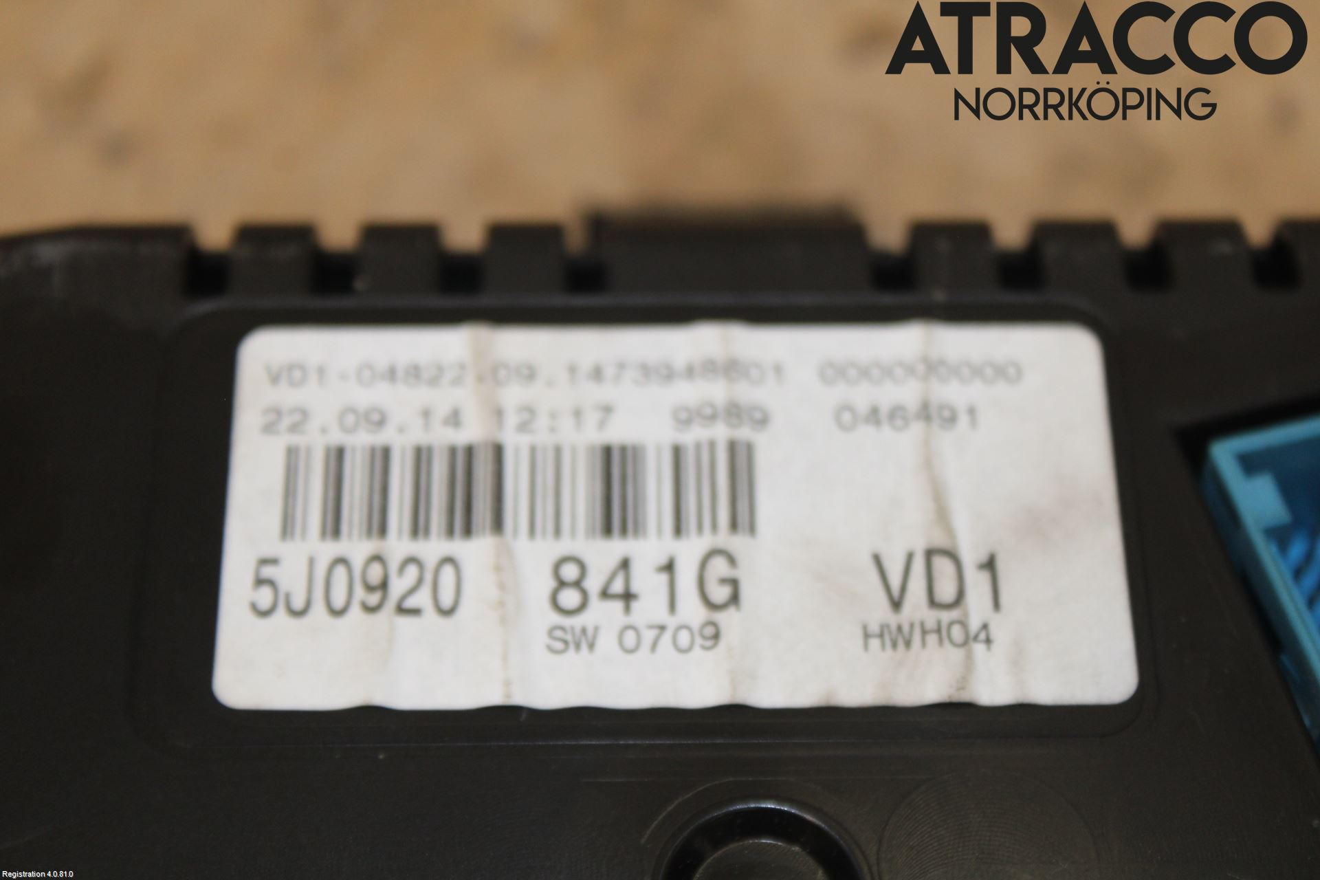 Skoda FABIA 07-14 Instr Kombinert