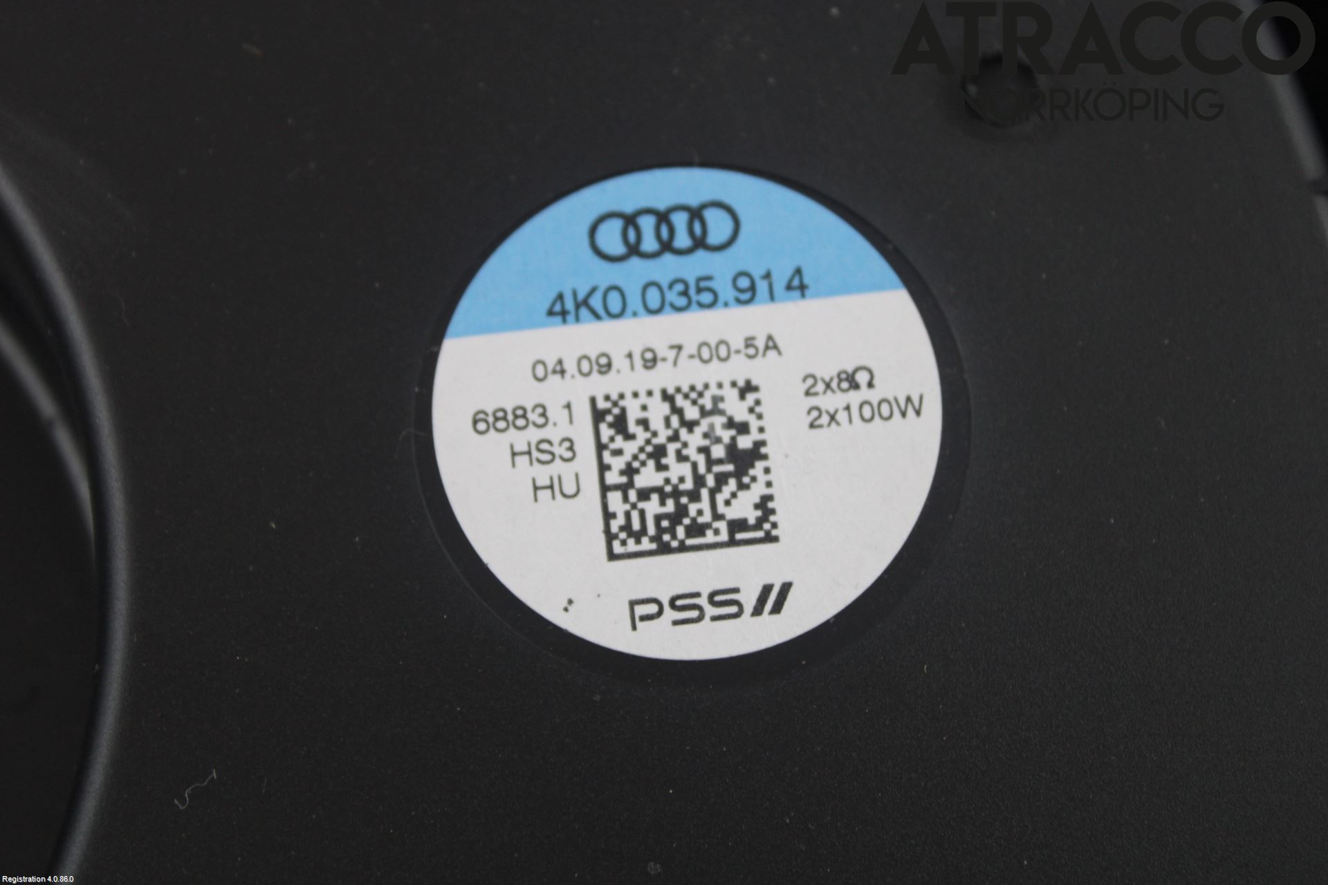 Audi A6 F2/C8 19- Innr Høyttaler