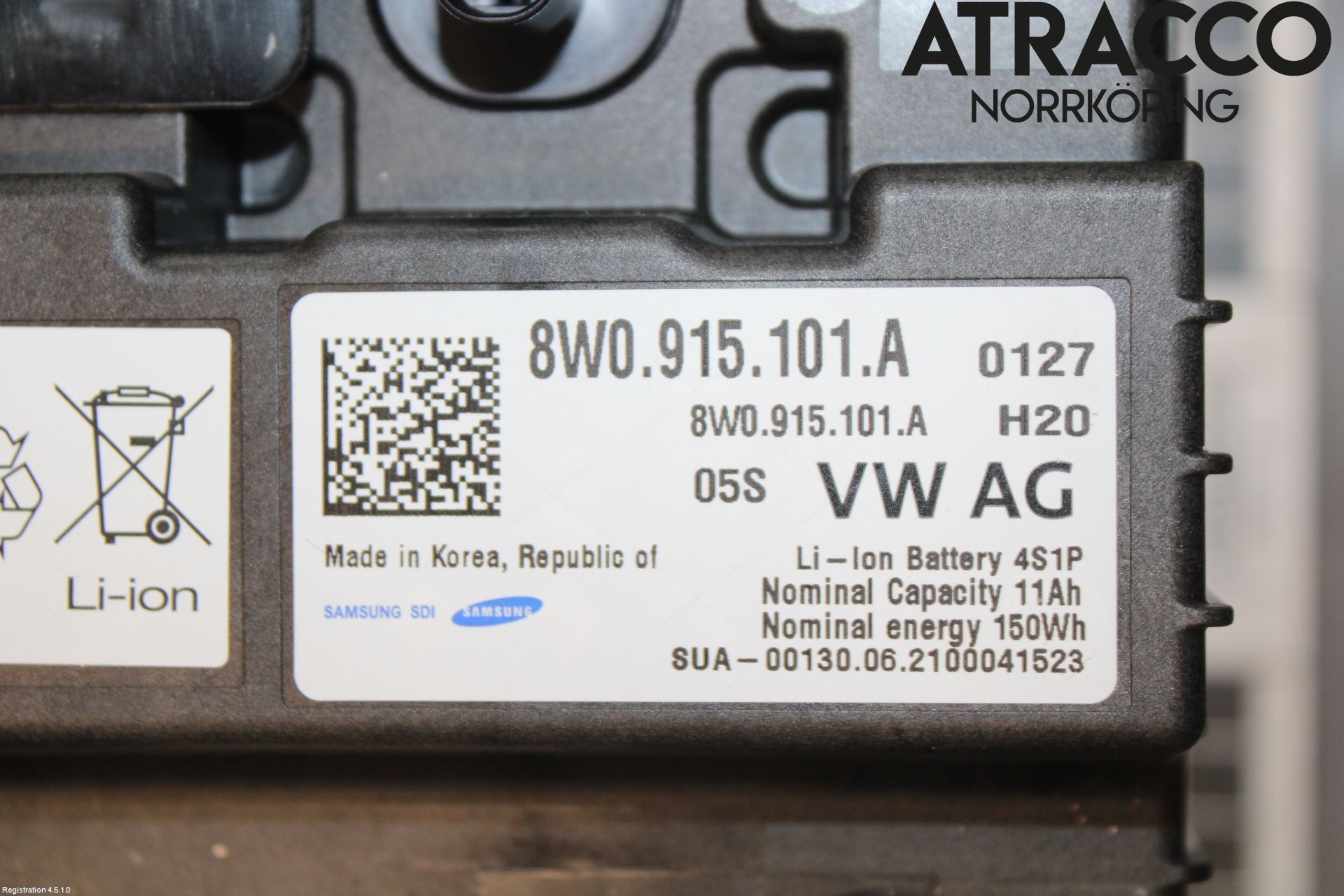 Audi A4/S4 B9 20- Hybrid Batteri