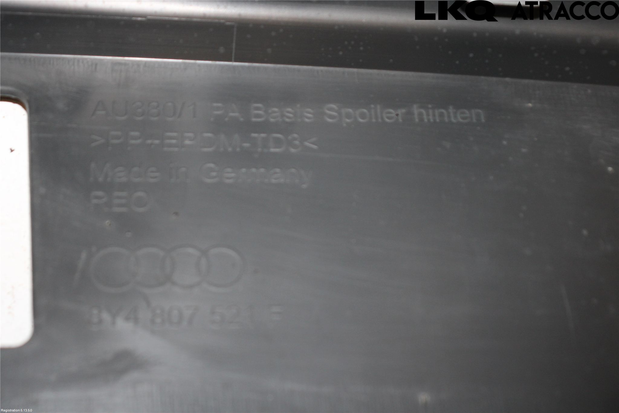 Audi A3/S3 8Y 21- Spoiler Bak