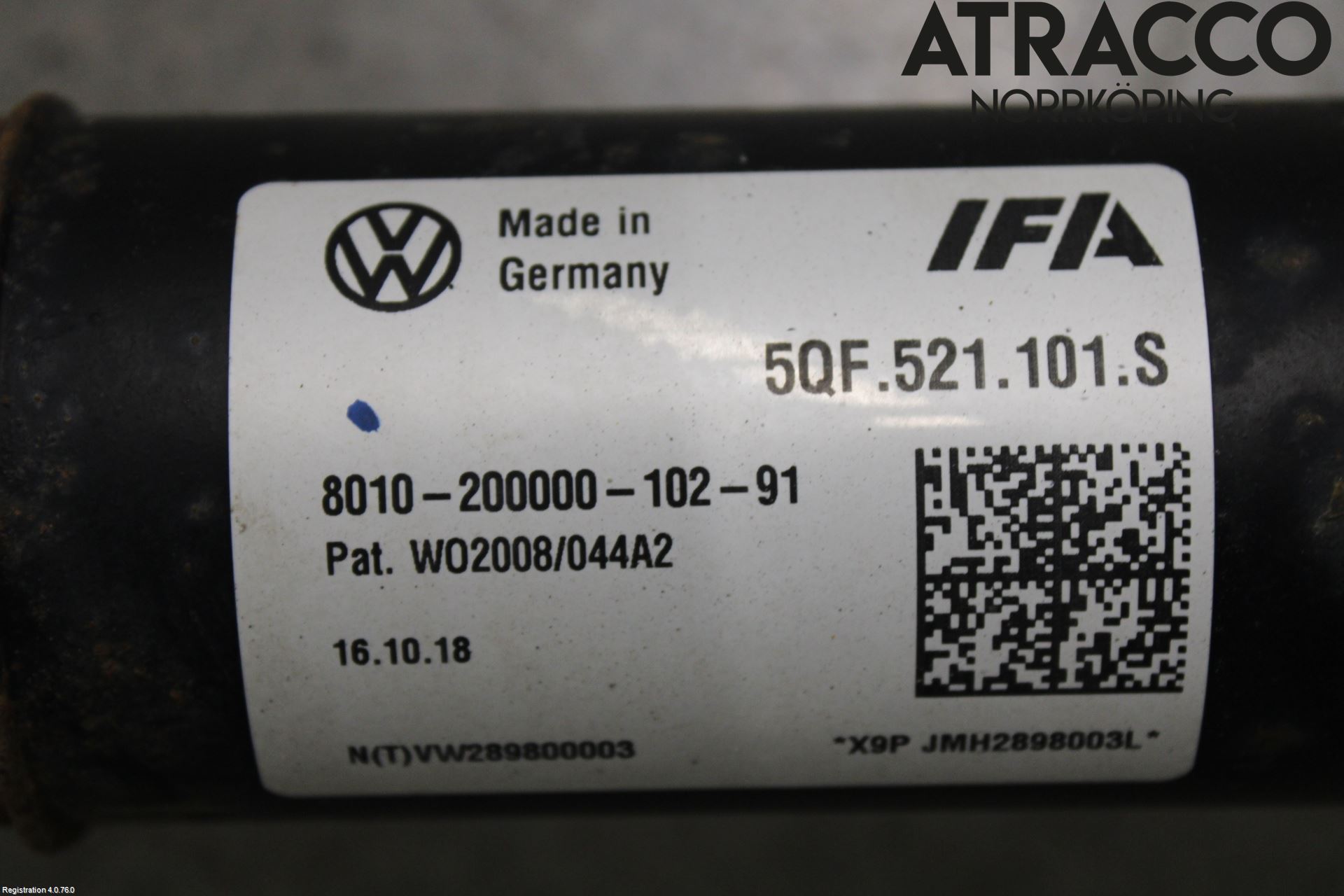 Skoda KODIAQ 17-24 Mellomaksel Kompl