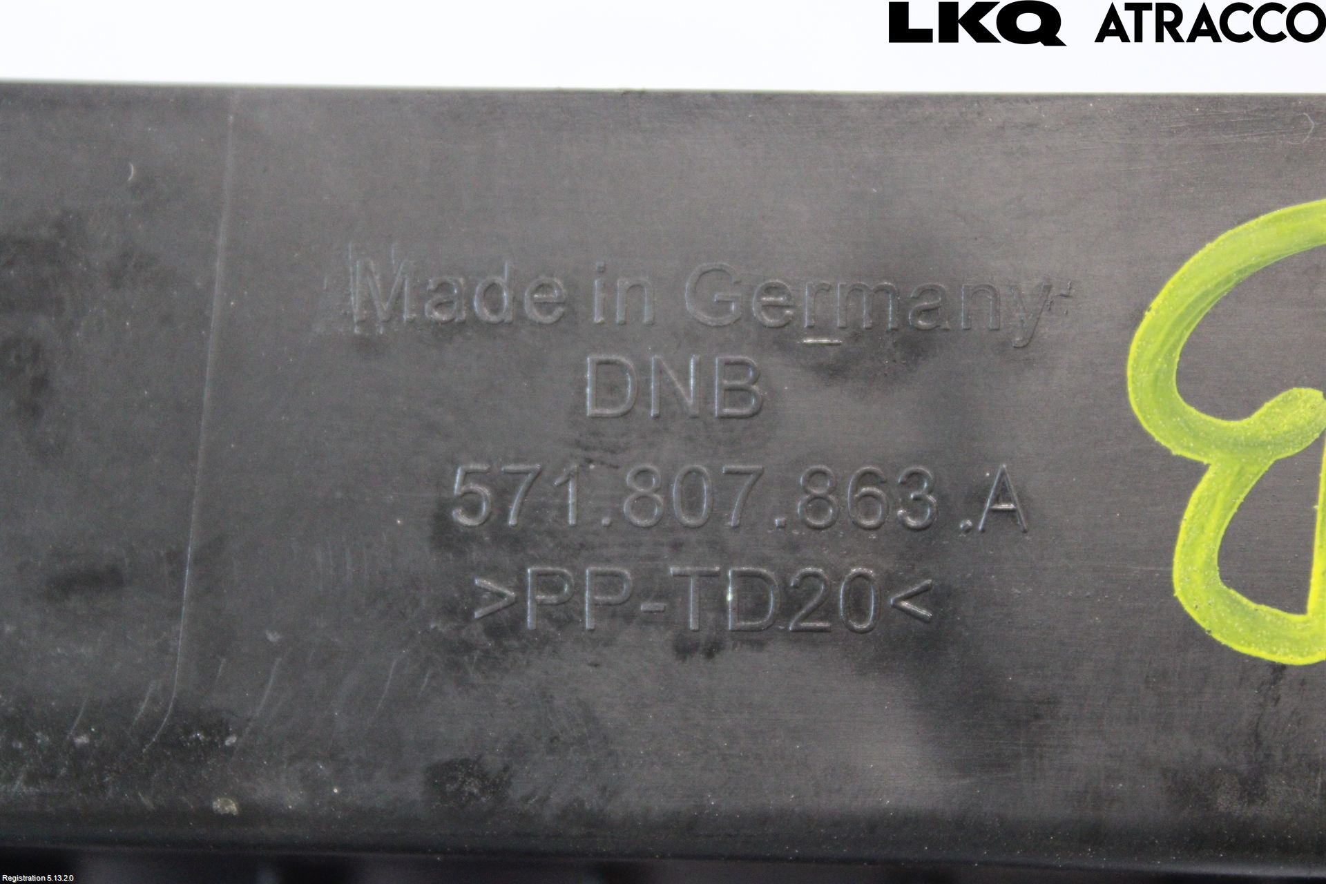 Volkswagen VW TIGUAN 24- Støtfanger Bak Deform Element