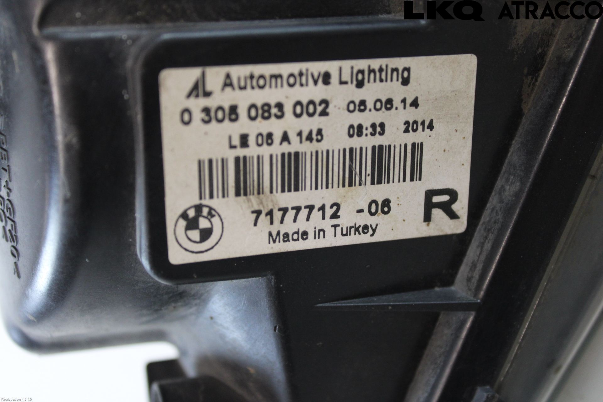 BMW 5 E60/61 Sed/Tou 02-10 Frontlykt-Kurve-Tåkelys