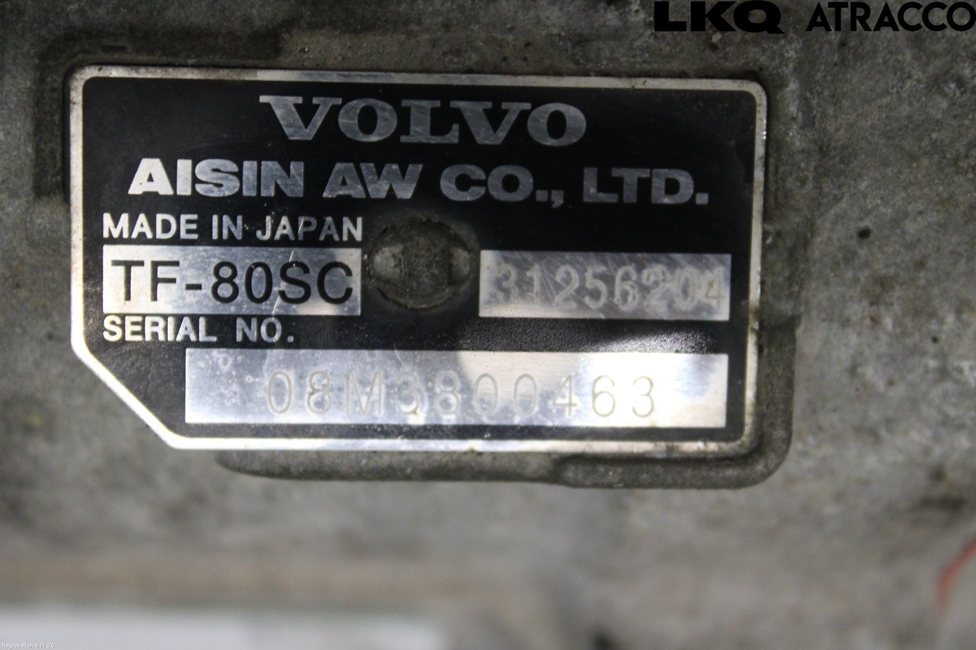 Volvo V70 08-13 Gearkasse Automat