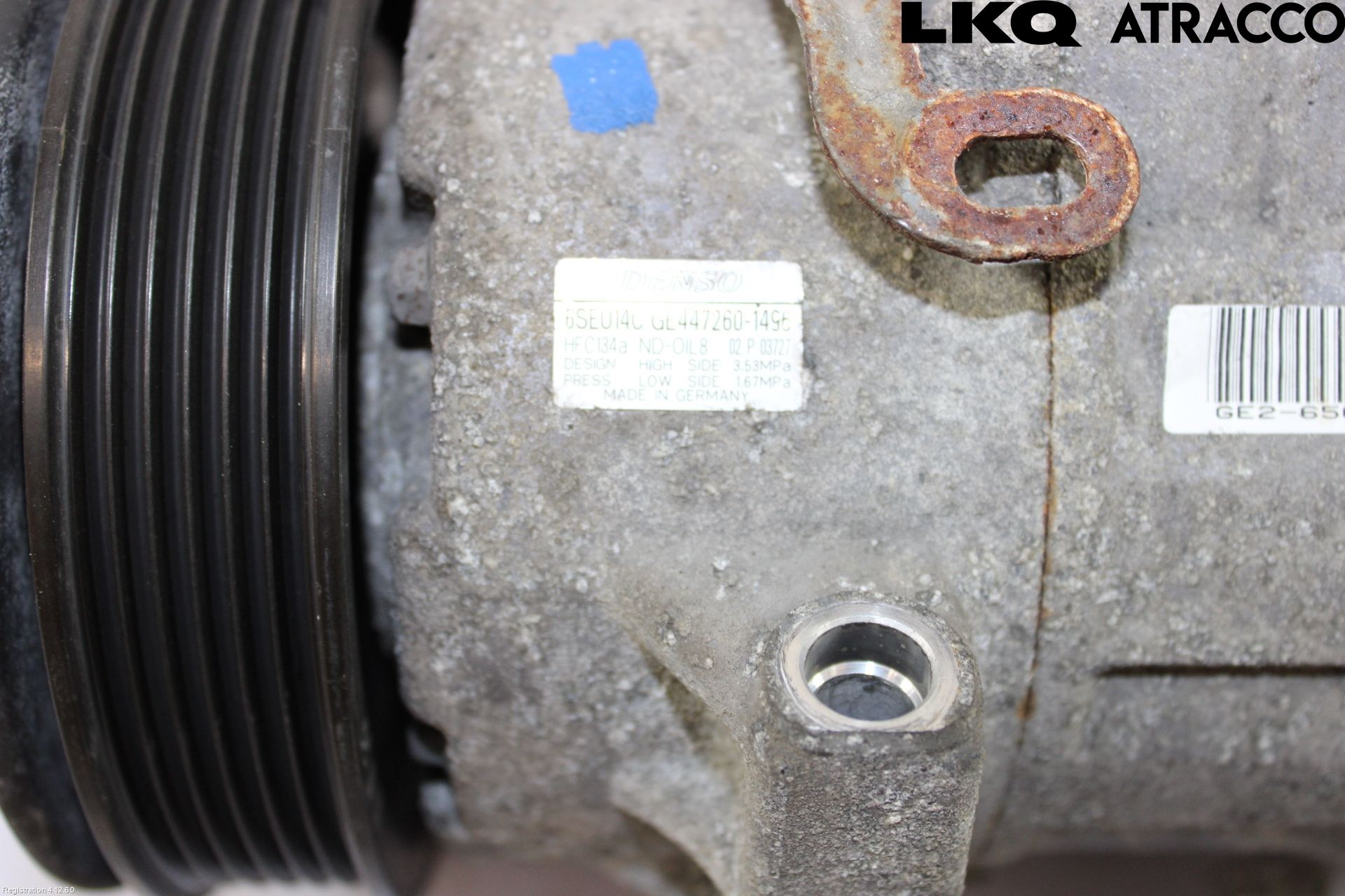 Toyota AVENSIS 09-15 Varme Ac Kompressor