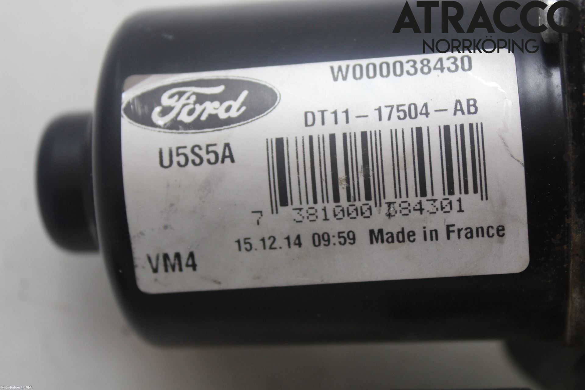 Ford TRANSIT/TOURNEO CONNECT 13-22 Viskermotor Frontrute