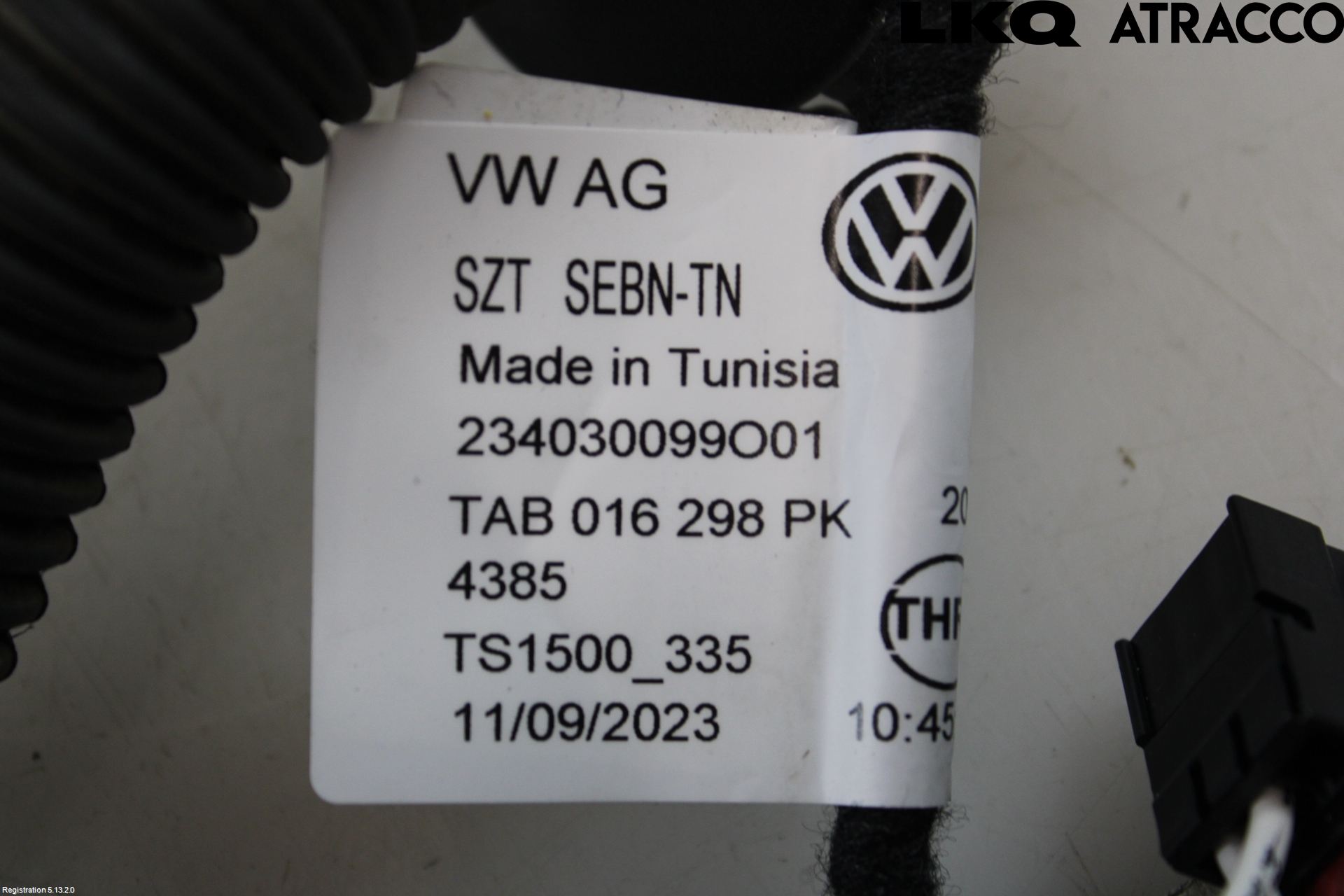 Volkswagen VW ID.7/TOURER 24- Ledningsnett
