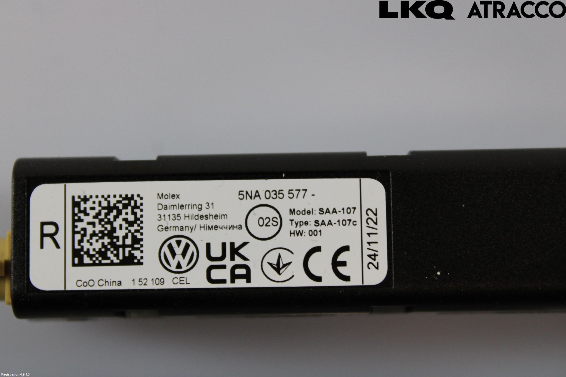 Volkswagen VW TIGUAN 16-24 Stereo Antenneforsterker