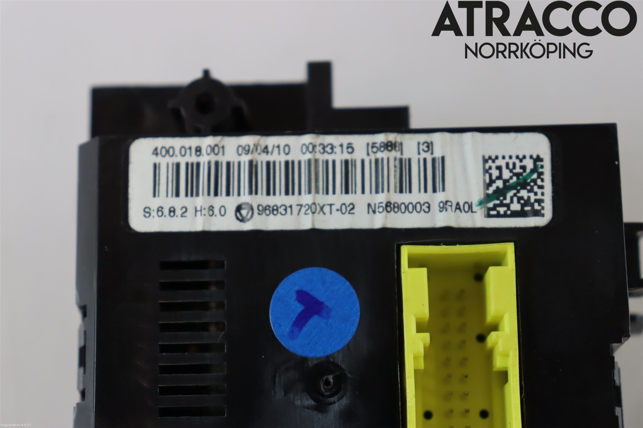 Citroen C3 10-17 Varmeapparat Panel(Regulering)