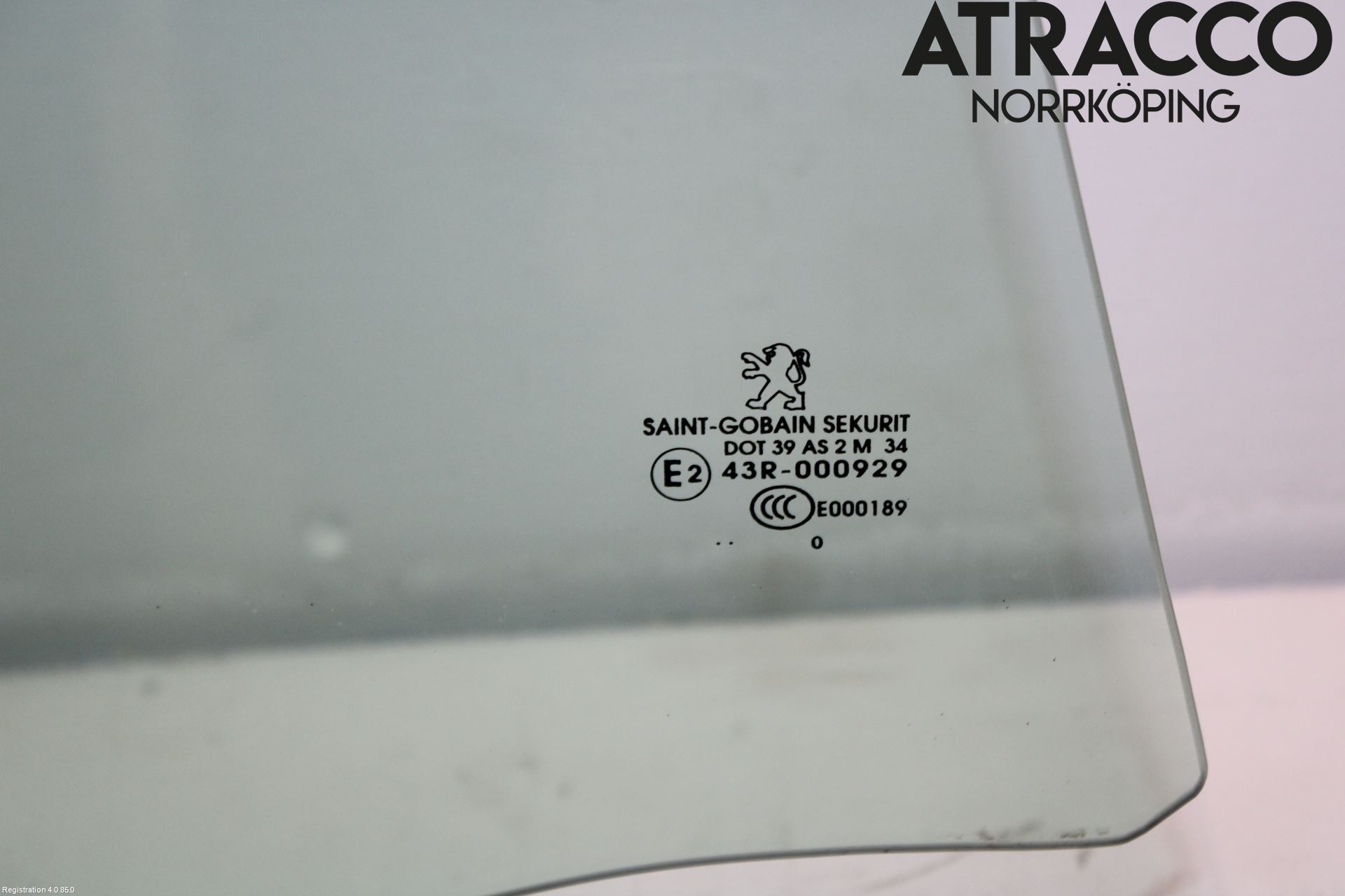 Peugeot 308 08-13 Dørrute Bak Høyre 4Dørs