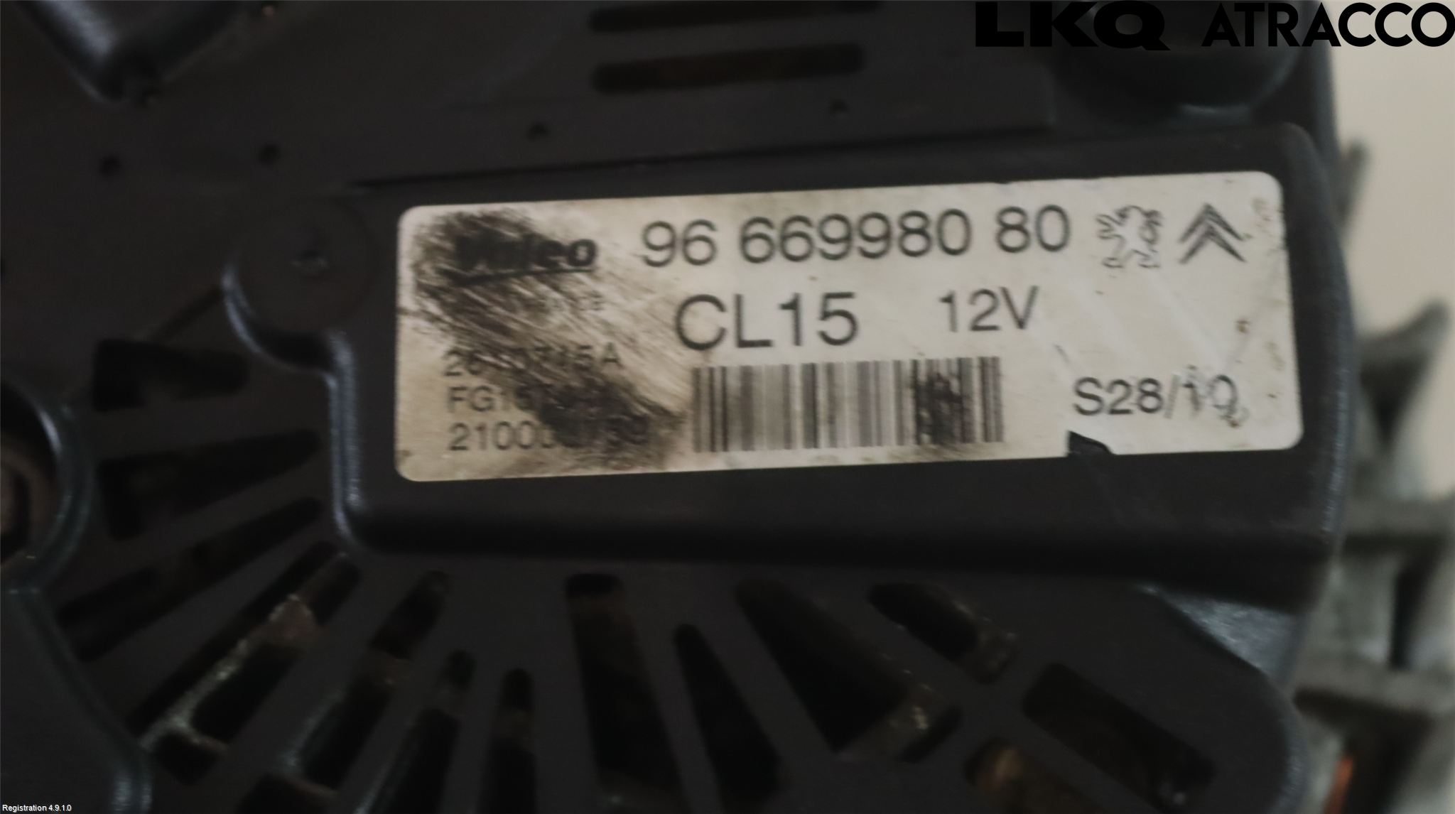 Citroen C4 GRAND PICASSO 07-13 Dynamo