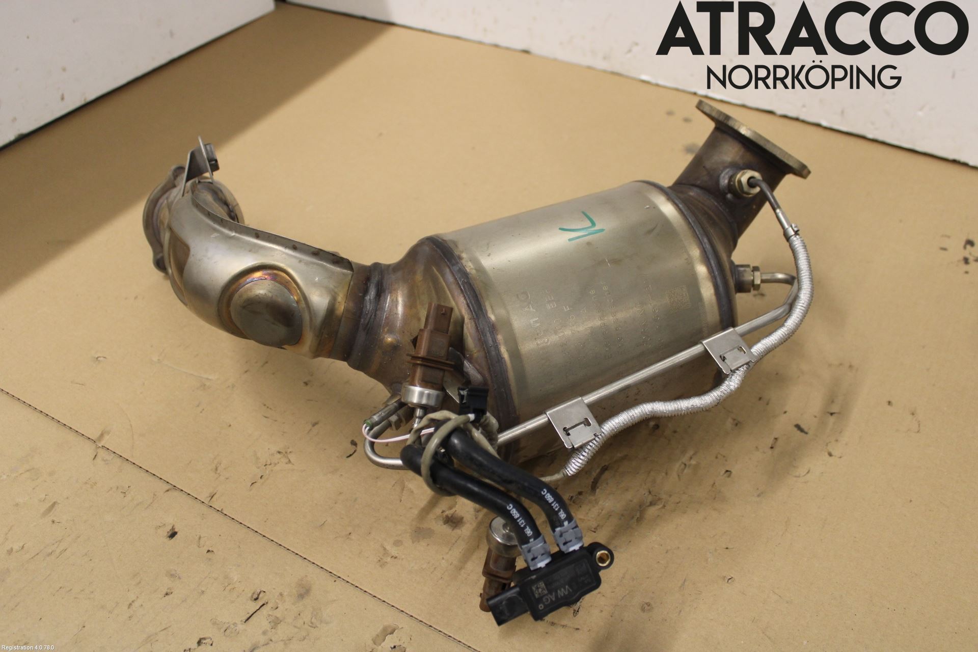 Audi A6 F2/C8 19- Eksos Partikketfilter