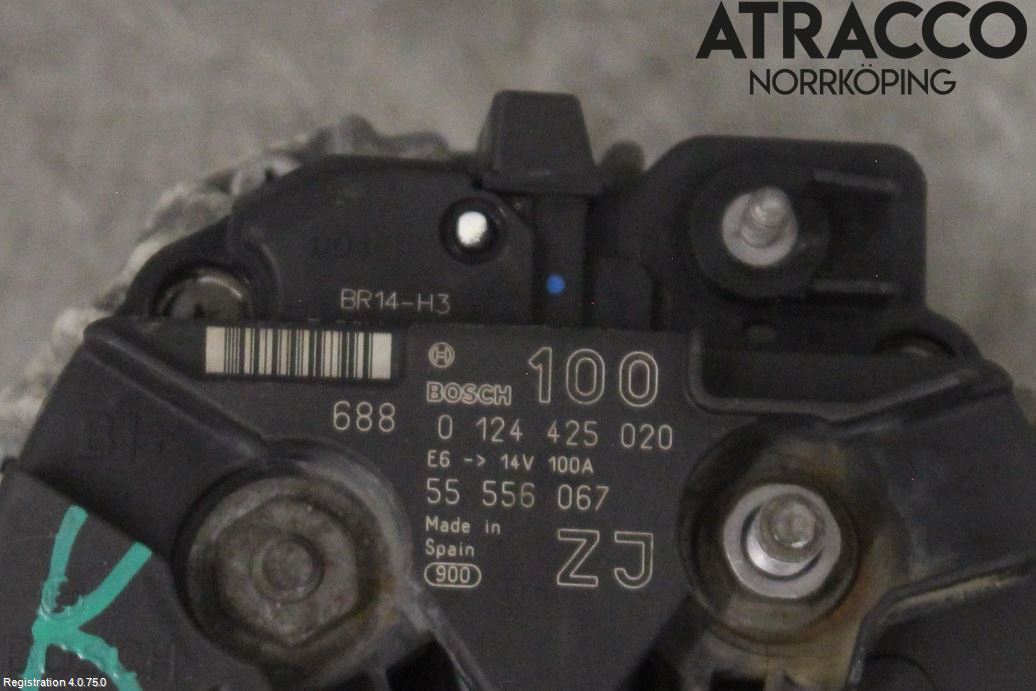 Opel ZAFIRA B 06-14 Dynamo
