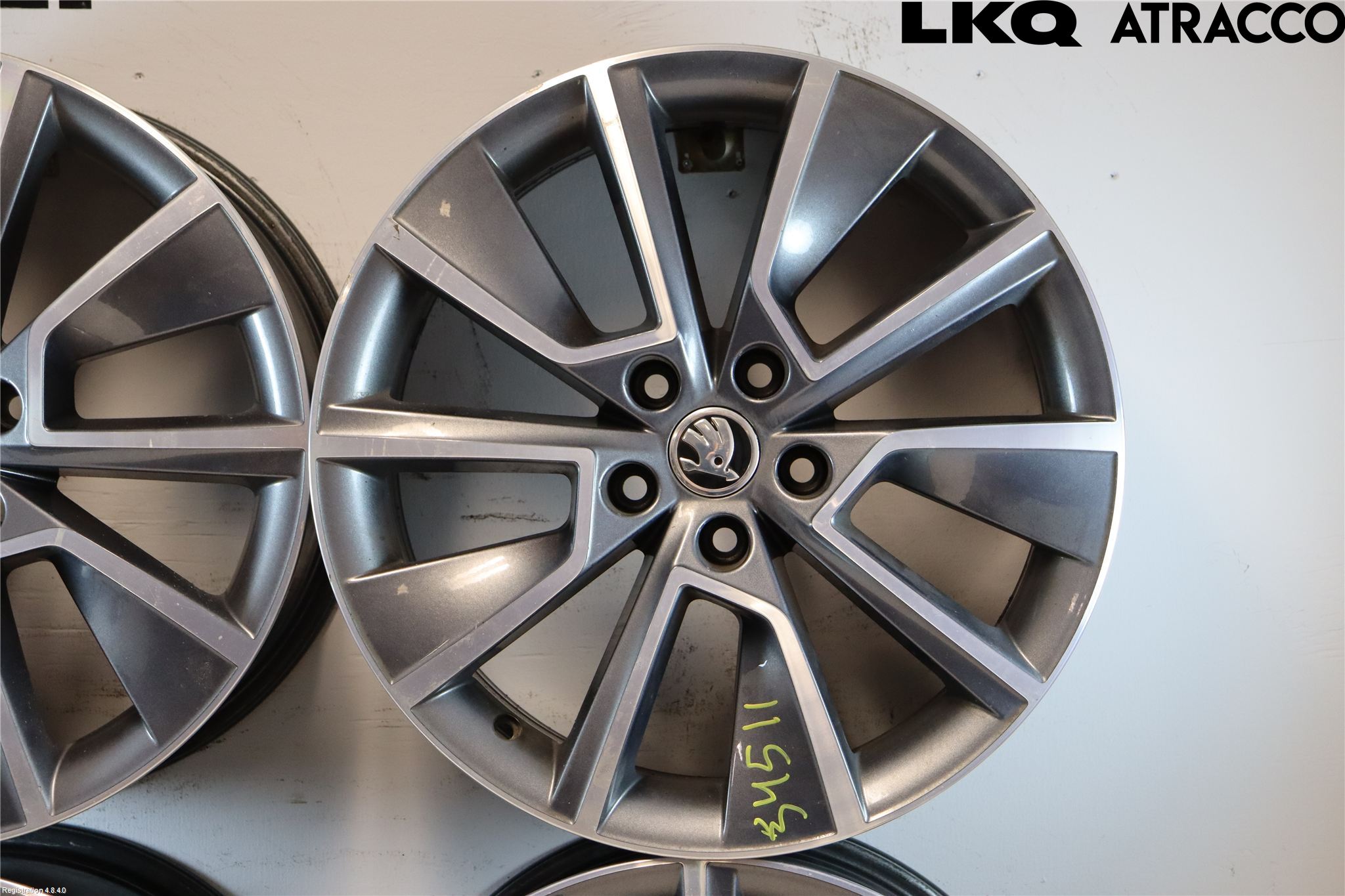 Skoda OCTAVIA (5E) 13-20 Felg Aluminium Sett 4Stk