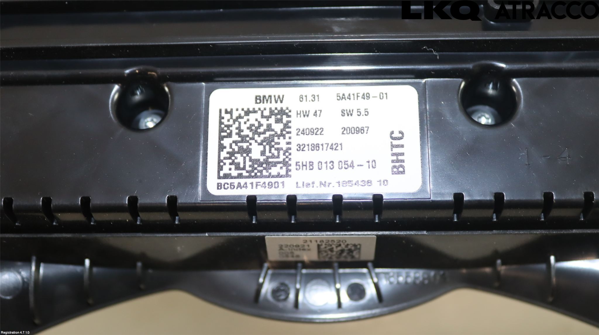 Mini ONE/COOPER 3DR F56 14-24 Varmeapparat Panel(Regulering)