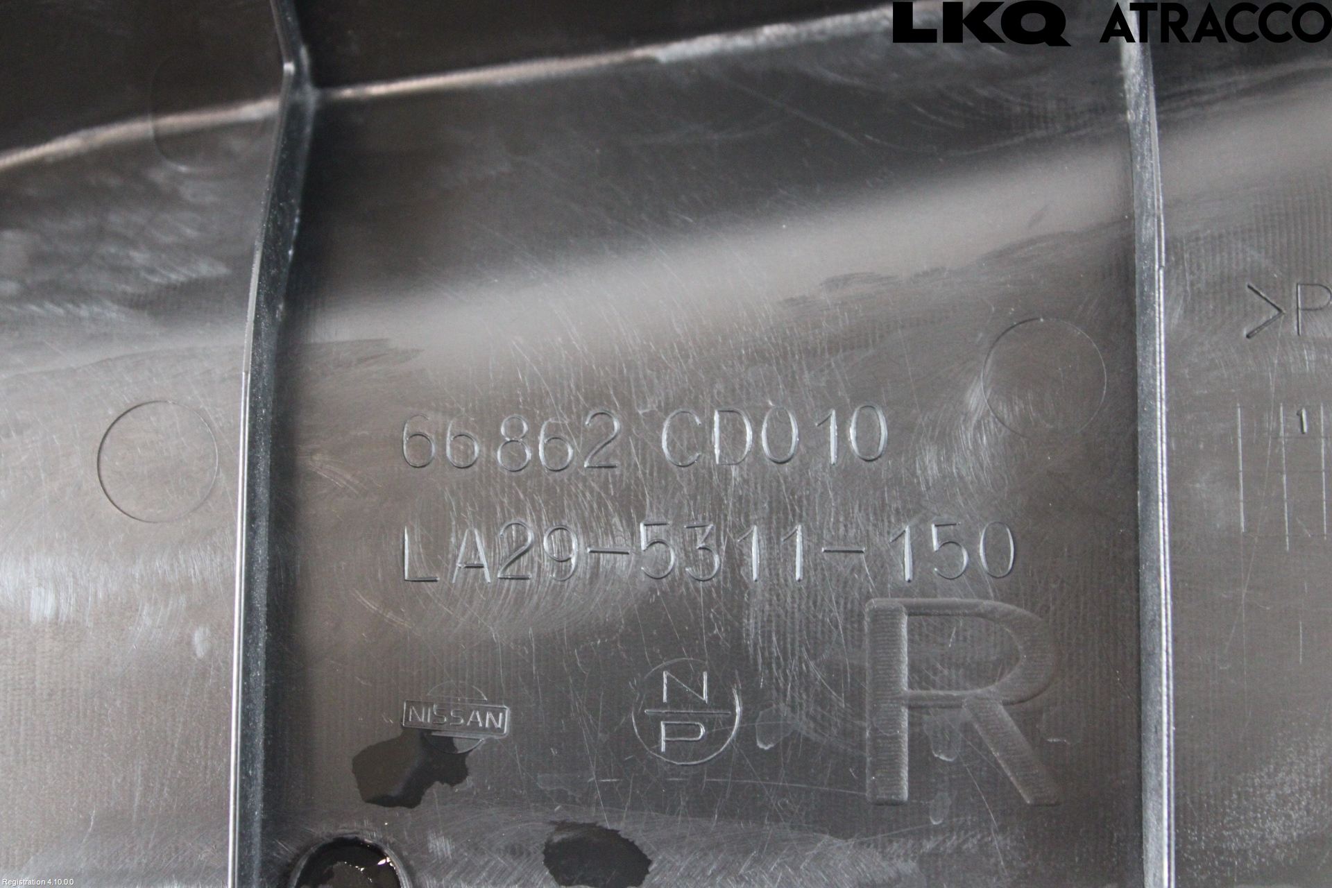 Nissan 350Z Visker Deksel-Grill-Under Frr