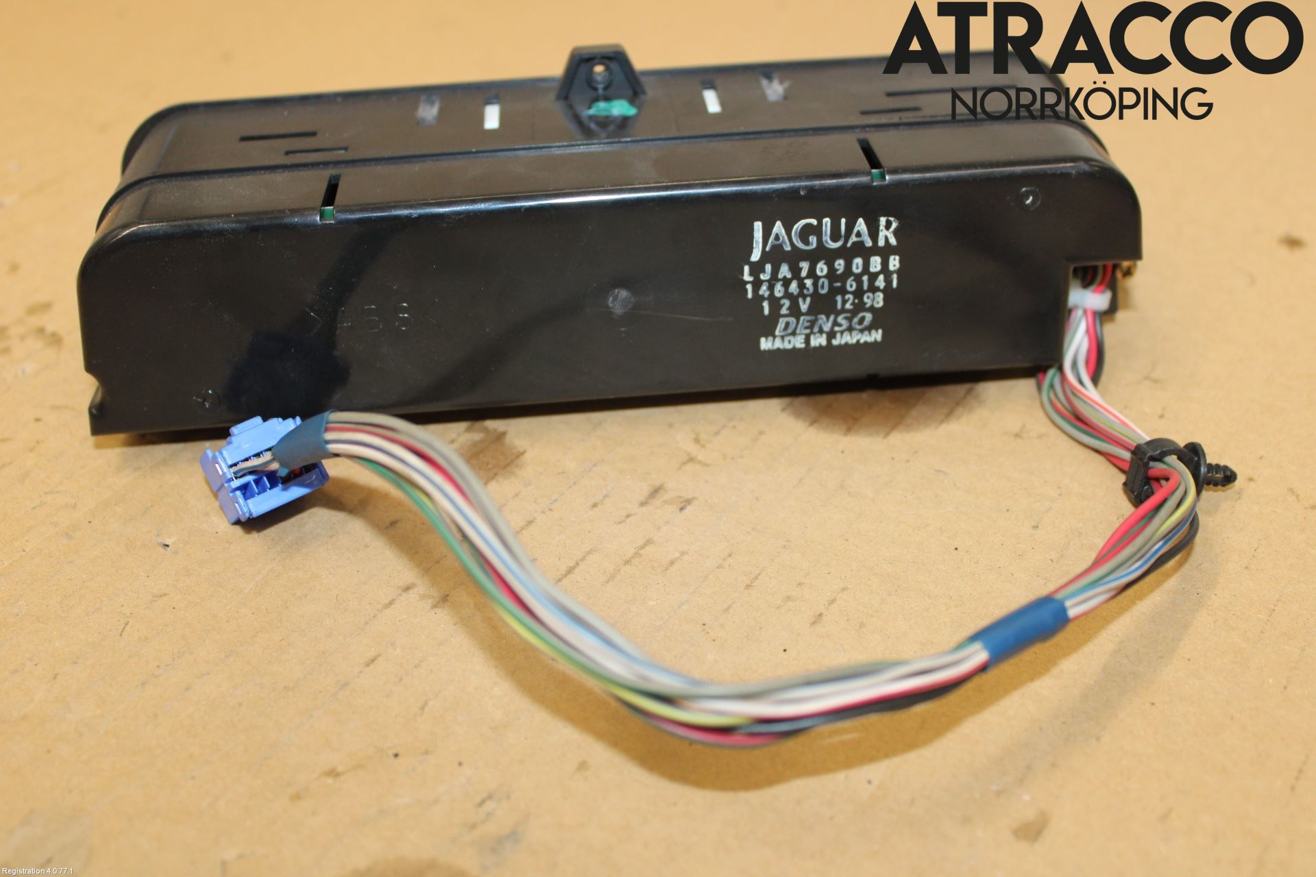 Jaguar XK8/XKR   96-06 Varmeapparat Panel(Regulering)